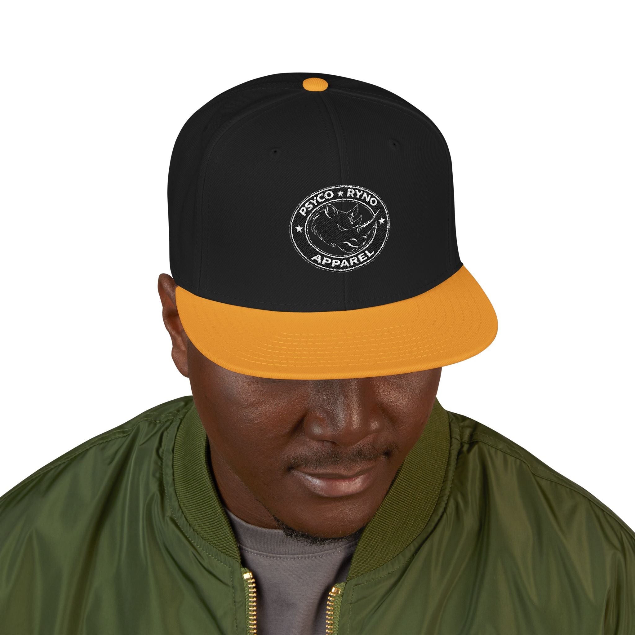 Psyco Ryno Patch Snapback Hat