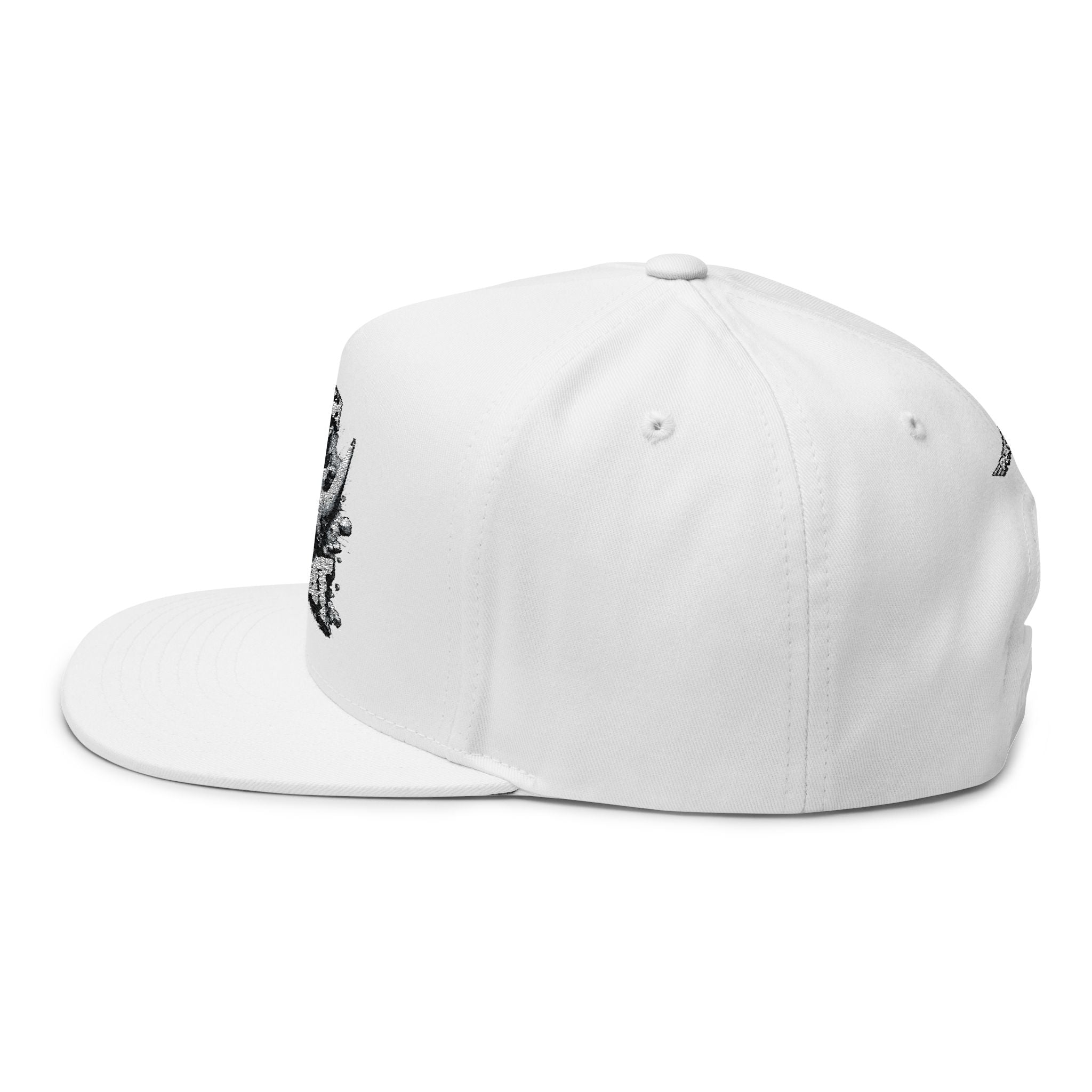 Flat Bill Cap (Embroidery)