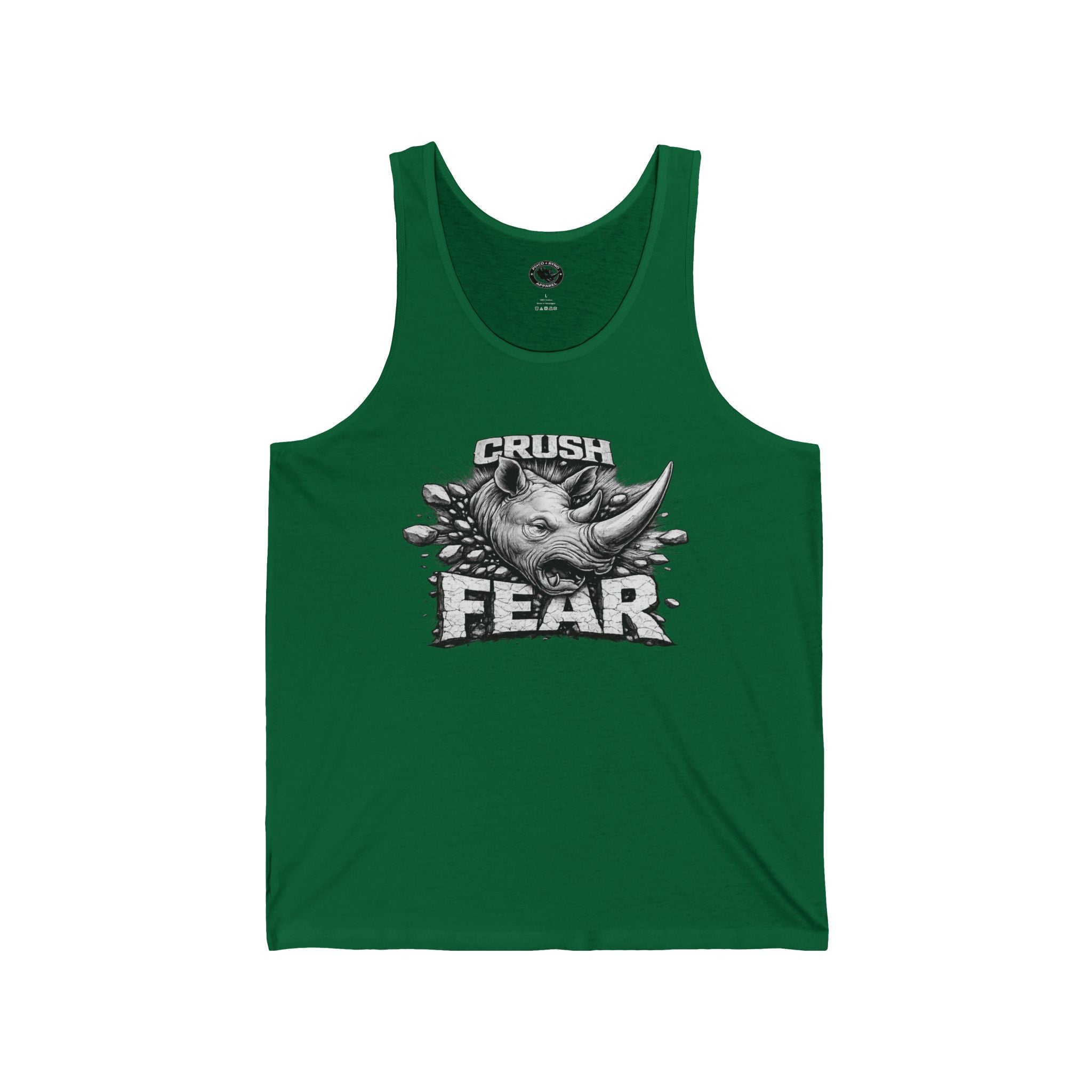 Crush Fear Psyco Ryno Tank Top