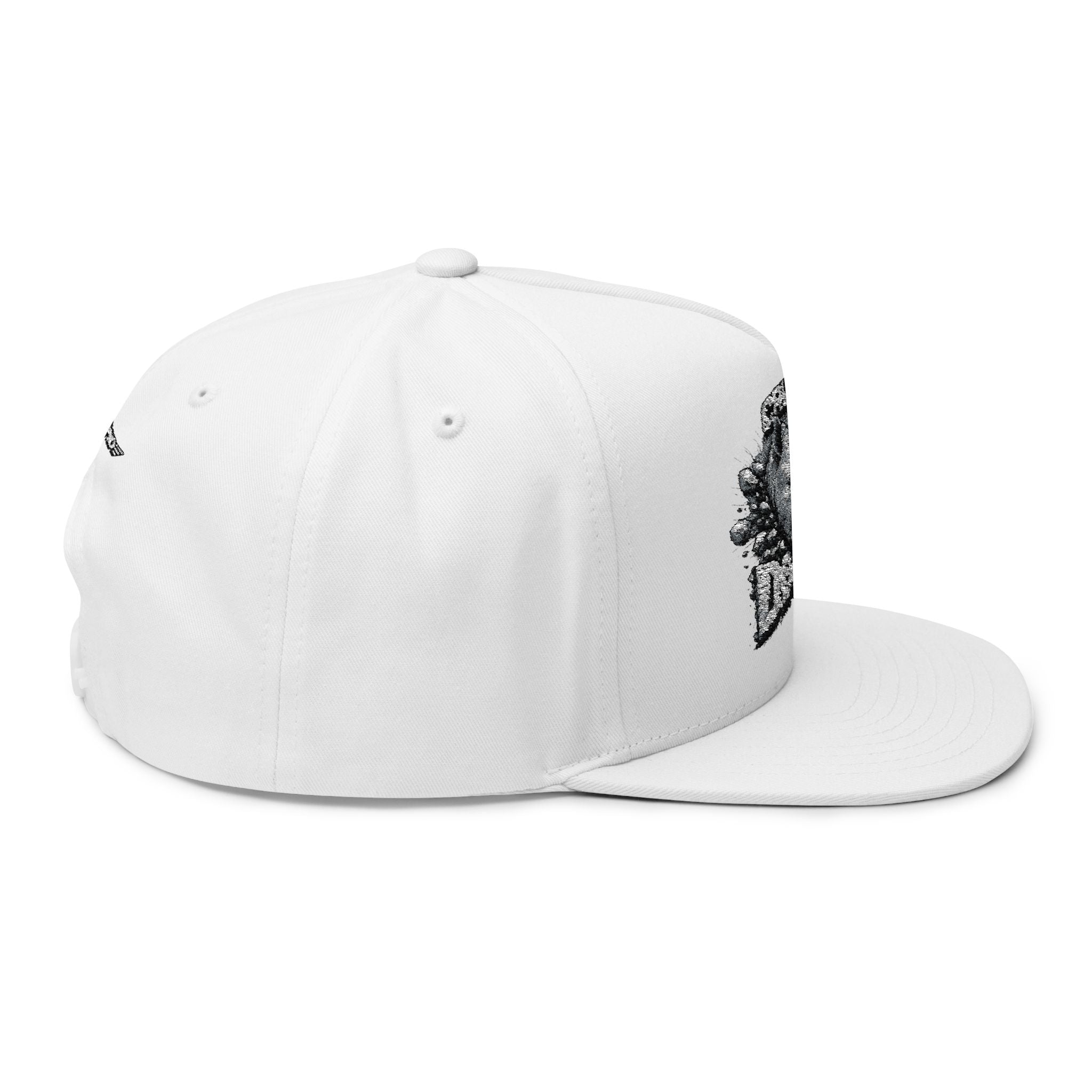 Flat Bill Cap (Embroidery)