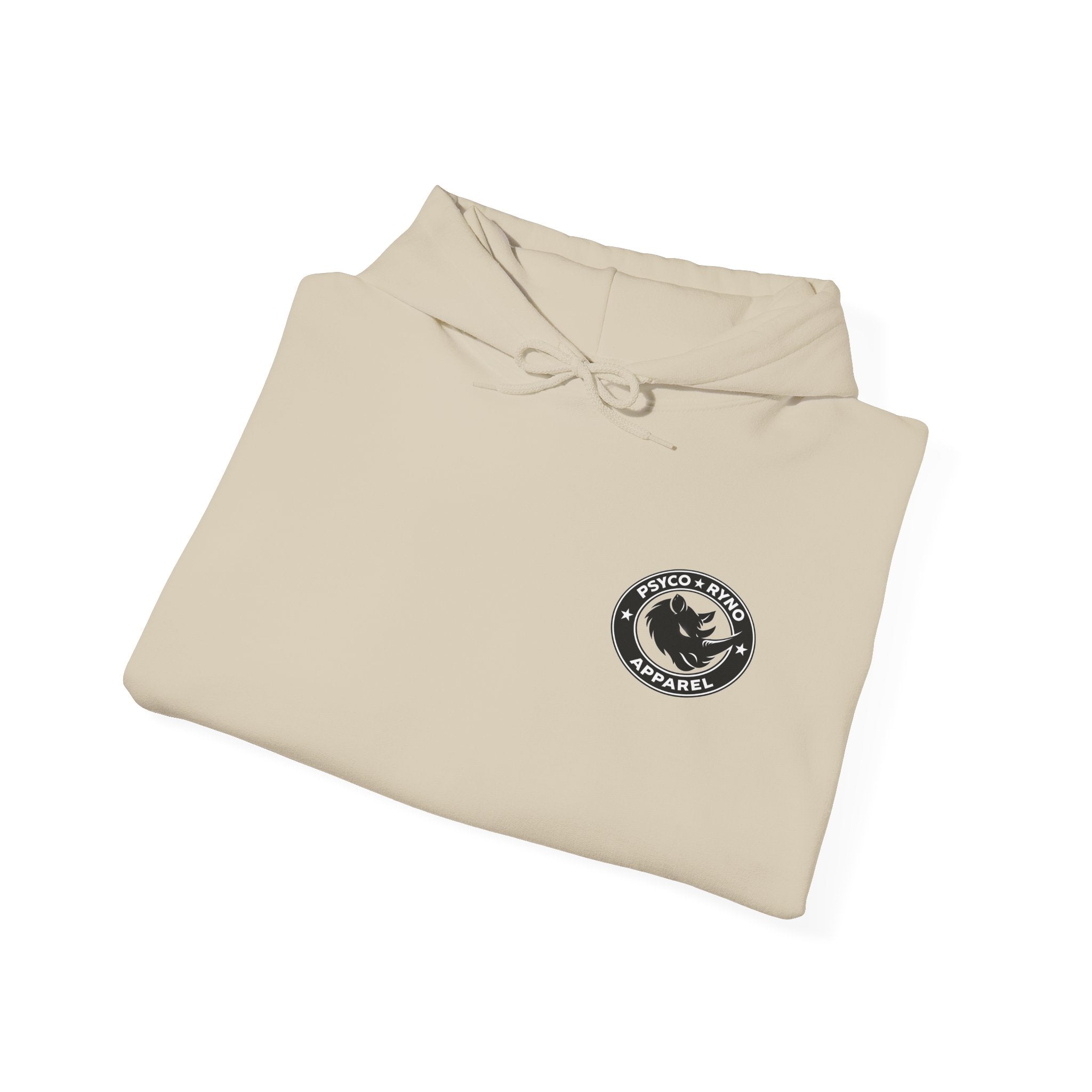 Psyco Ryno logo, Crush Weakness Hoodie