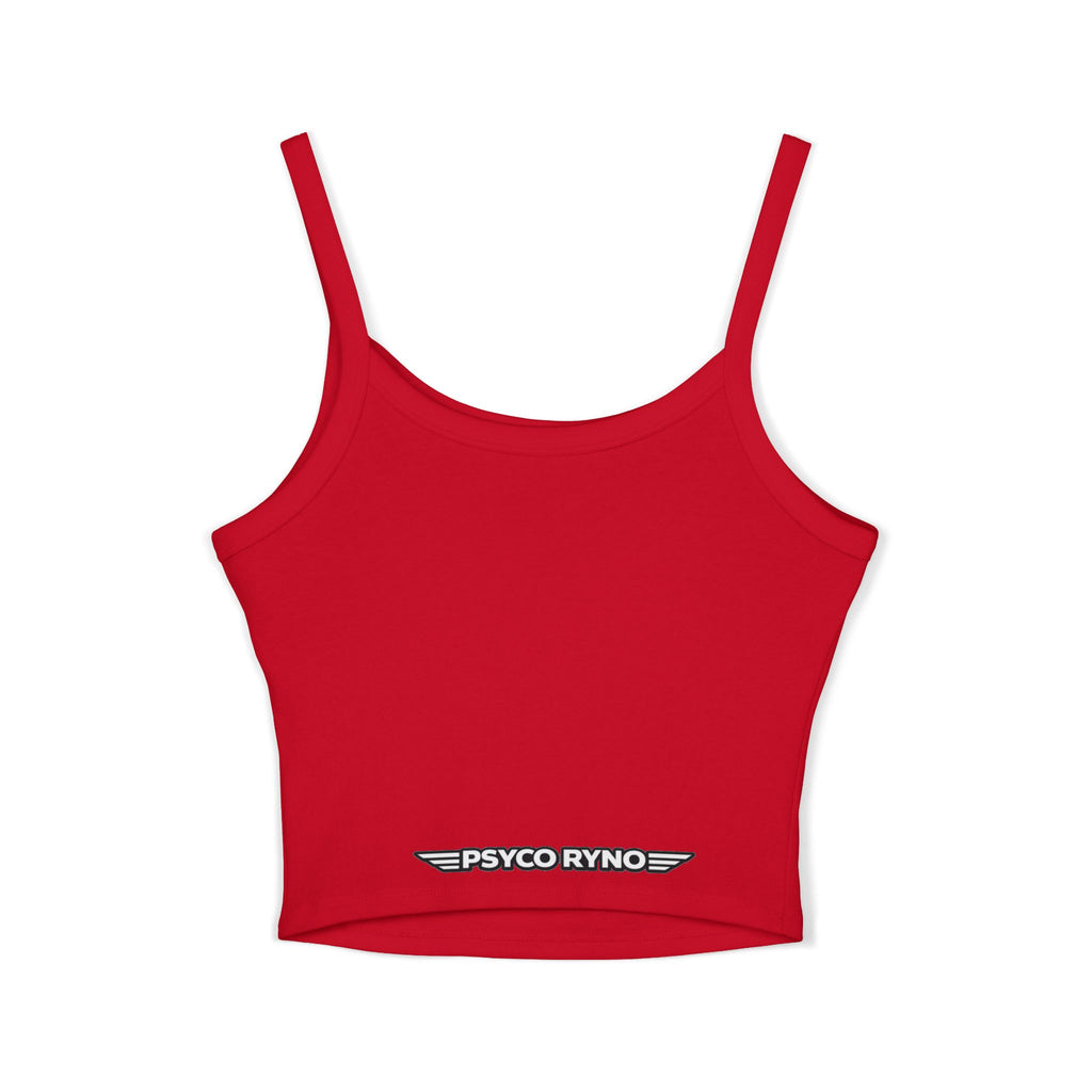 Crush Fear Tank — Women’s Spaghetti Strap Crop Top