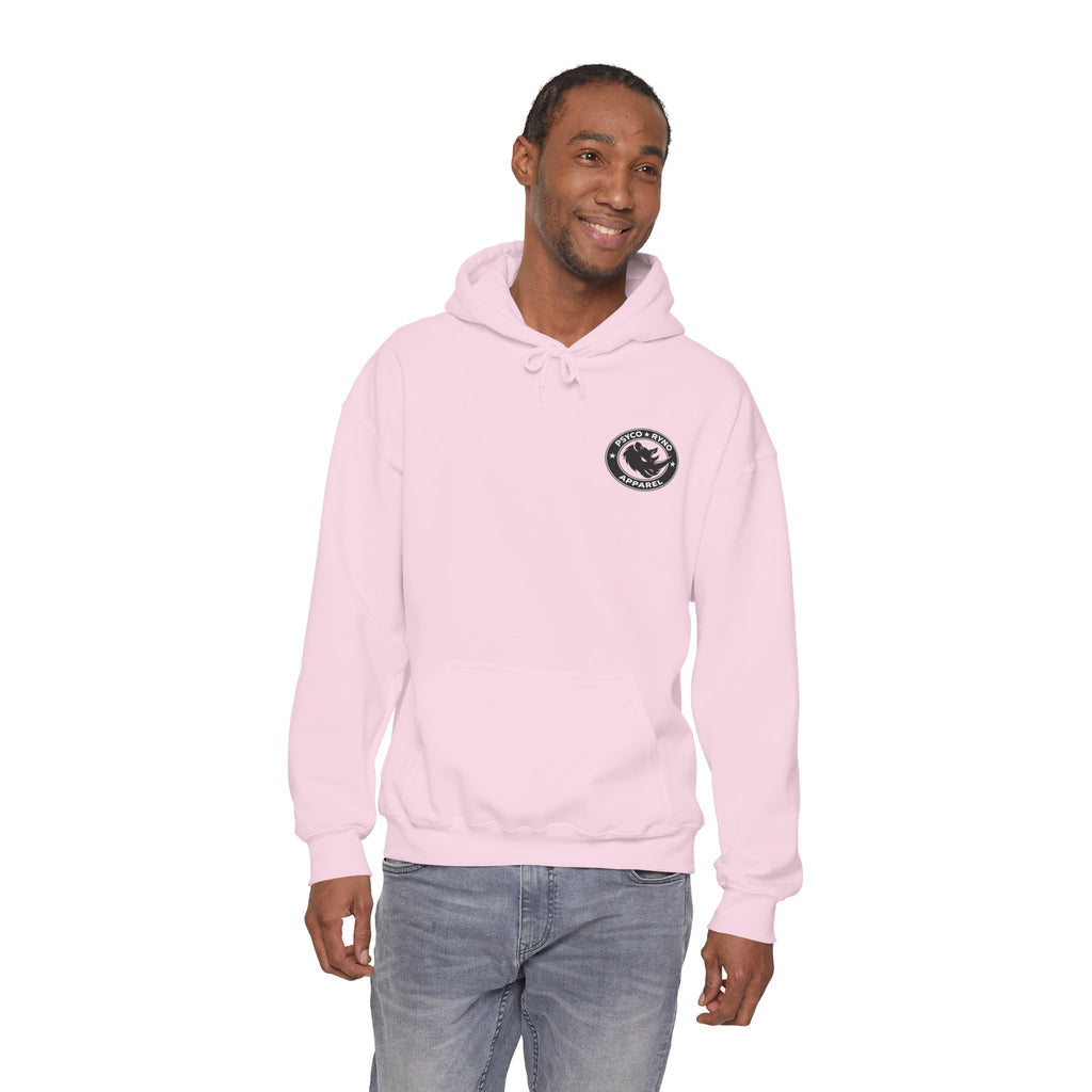 Psyco Ryno logo, Crush Weakness Hoodie