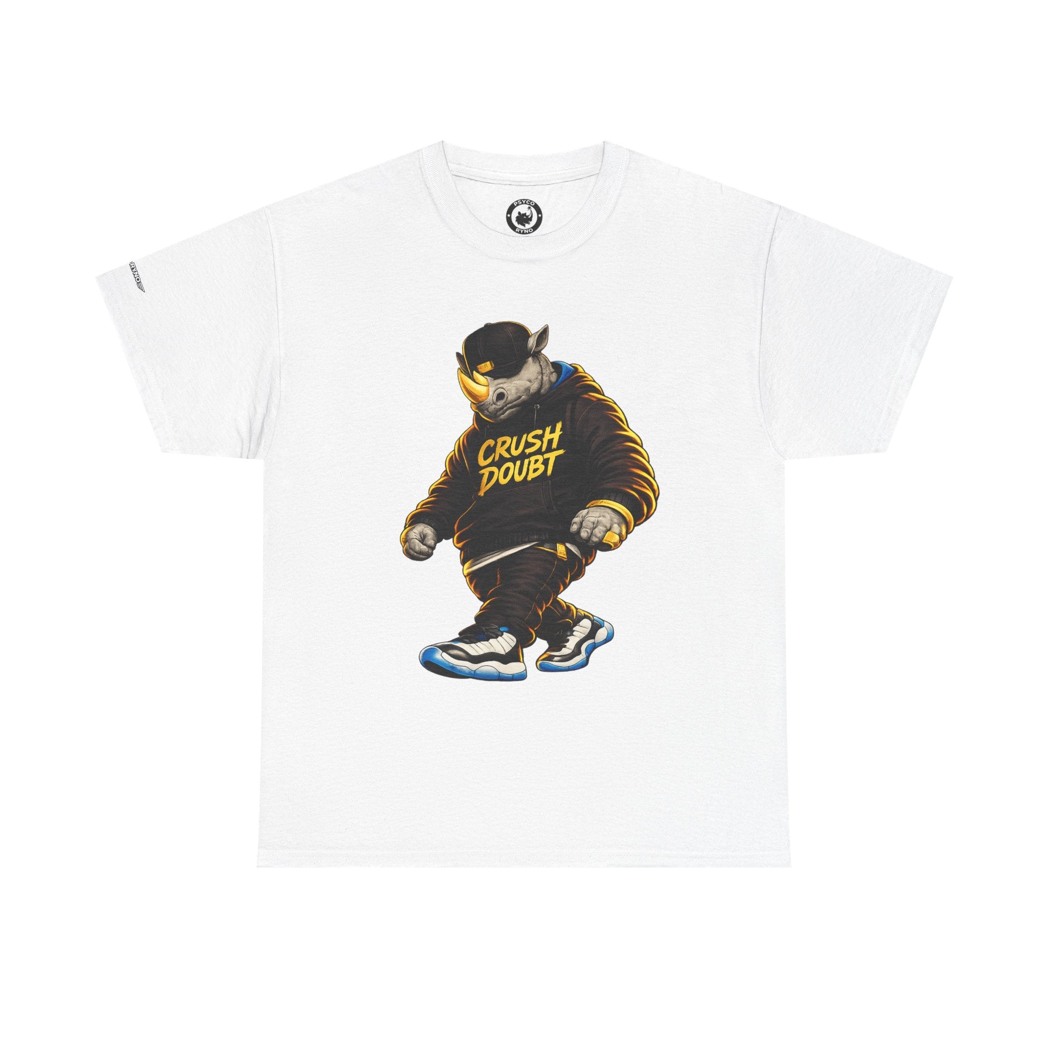 Crush Doubt Psyco Ryno Apparel, T-Shirt