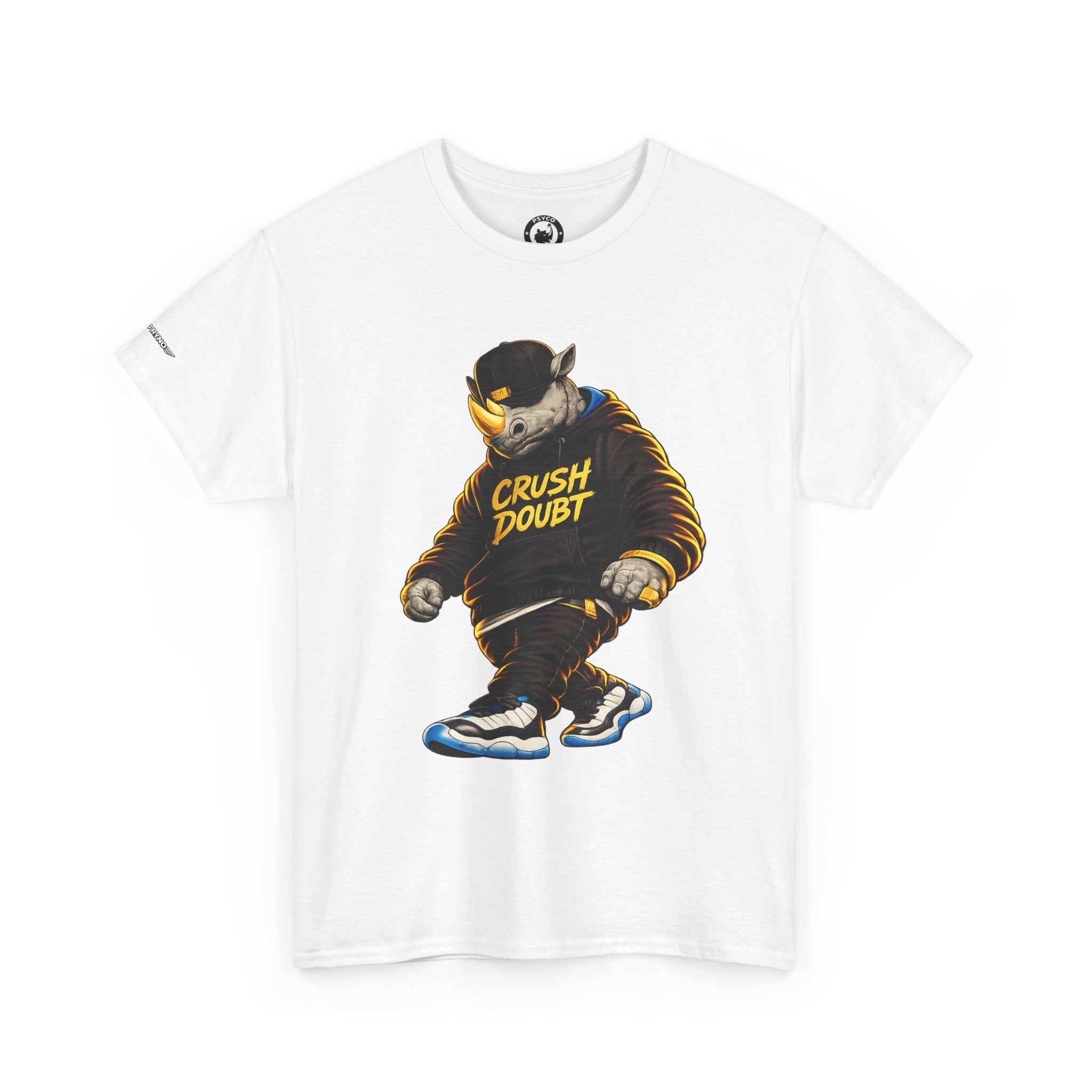 Crush Doubt Psyco Ryno Apparel, T-Shirt