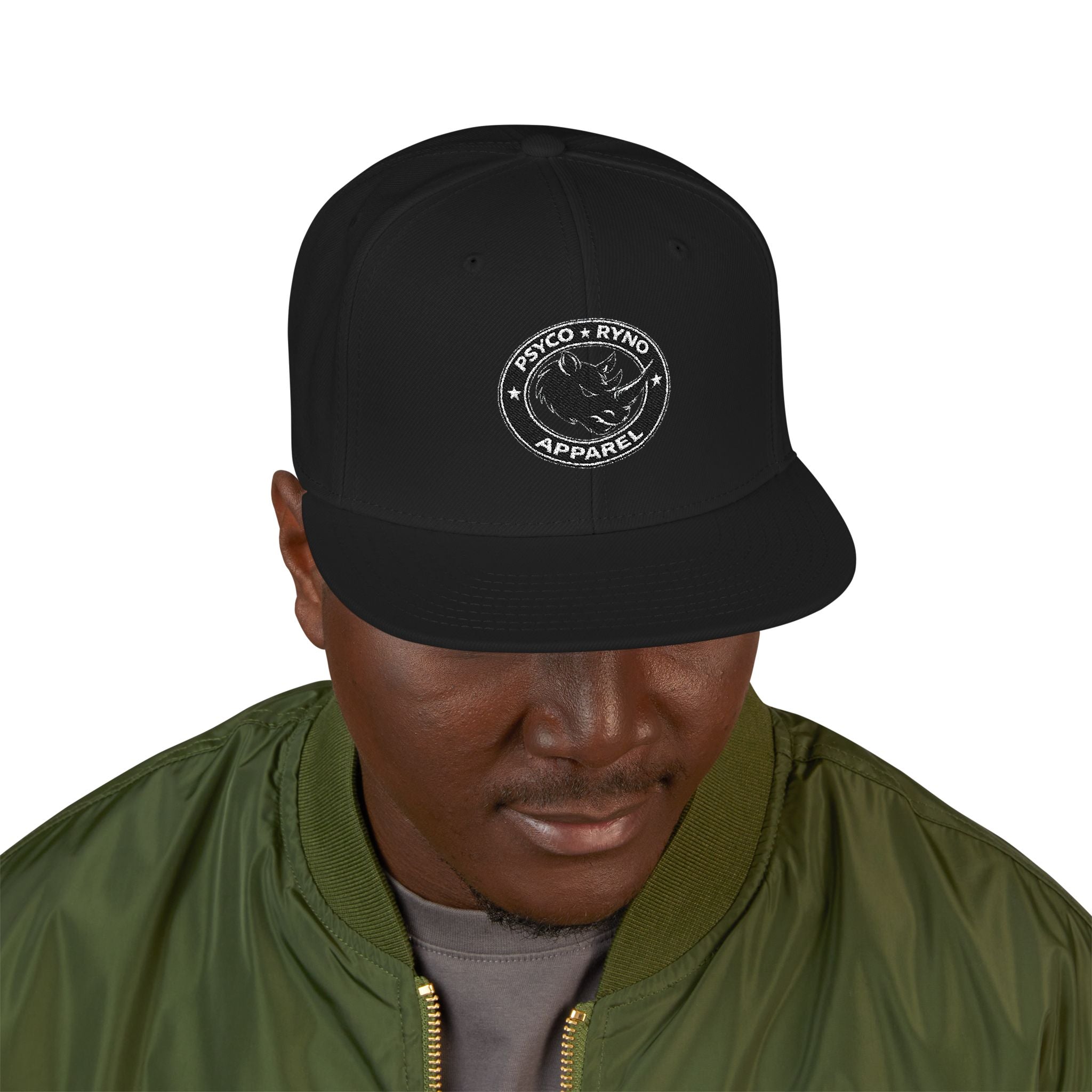 Psyco Ryno Patch Snapback Hat