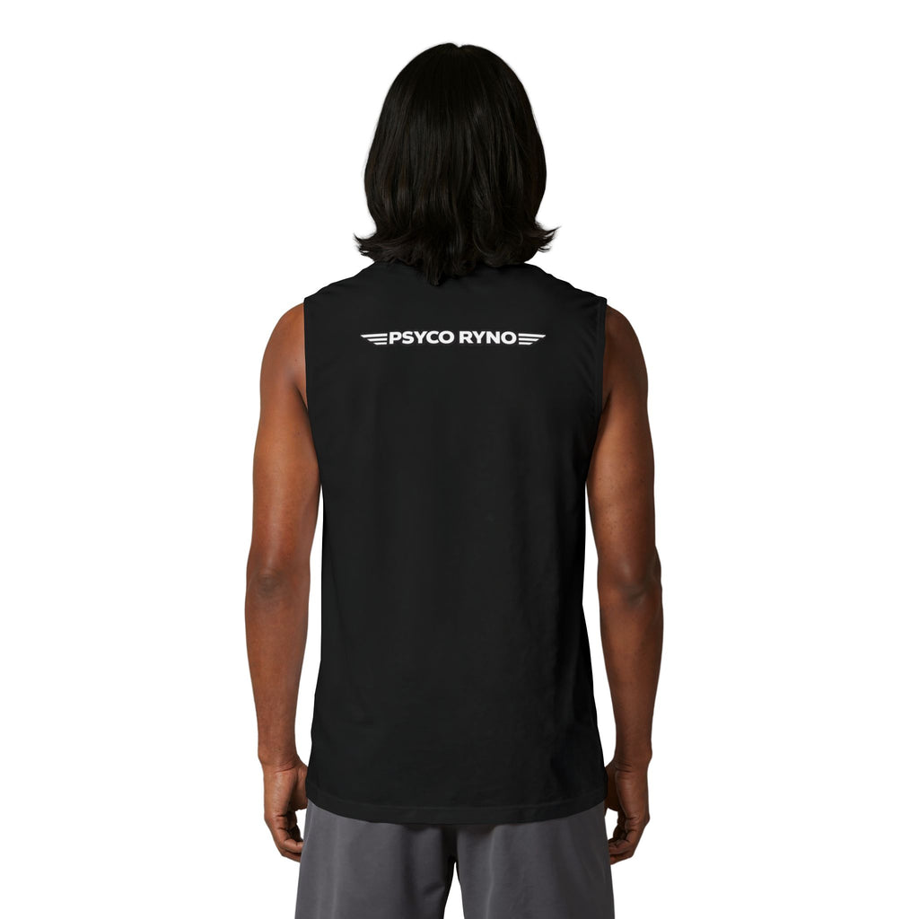 Crush Doubt Muscle Tank — Psyco Ryno Graphic Workout Tank Top