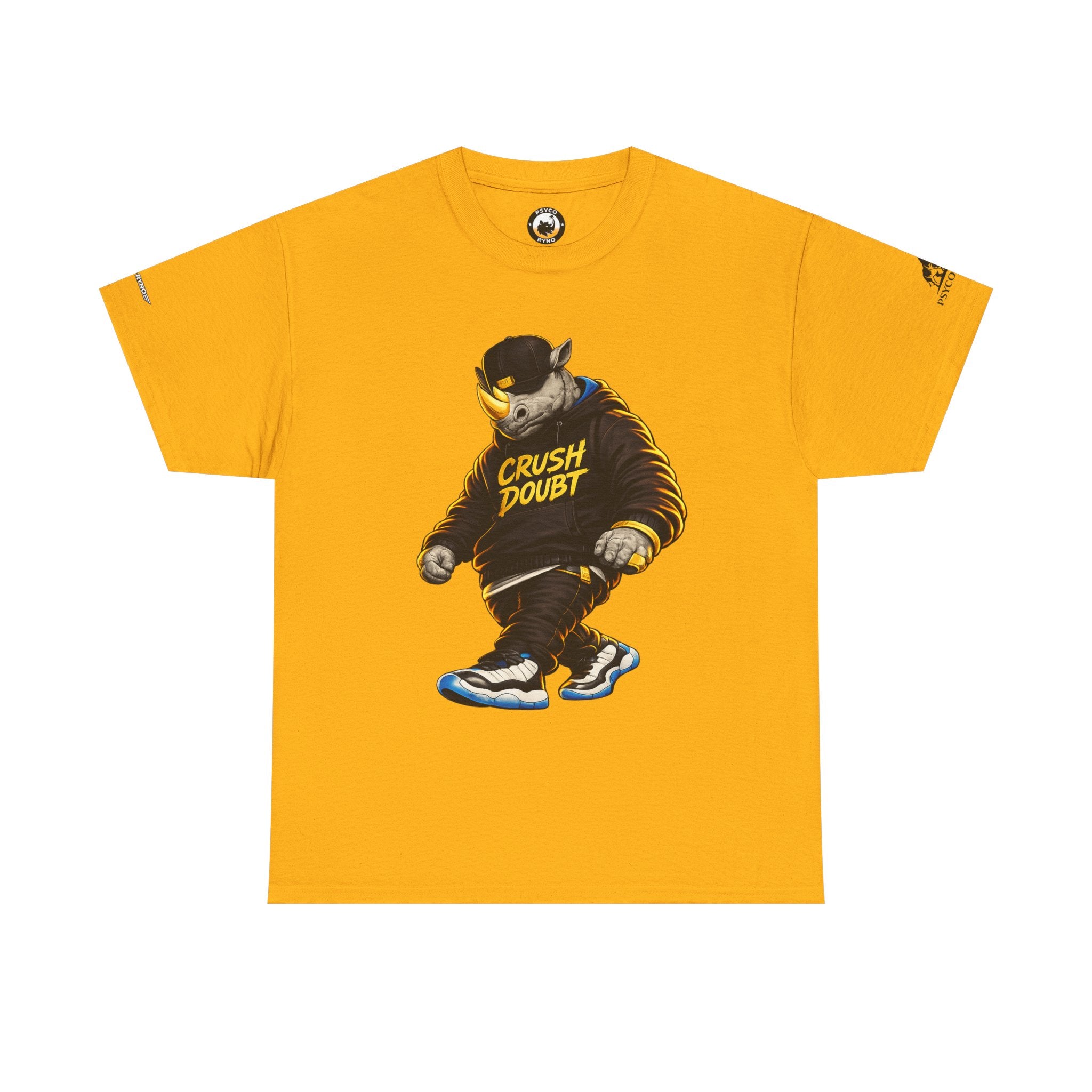 Crush Doubt Psyco Ryno Apparel, T-Shirt