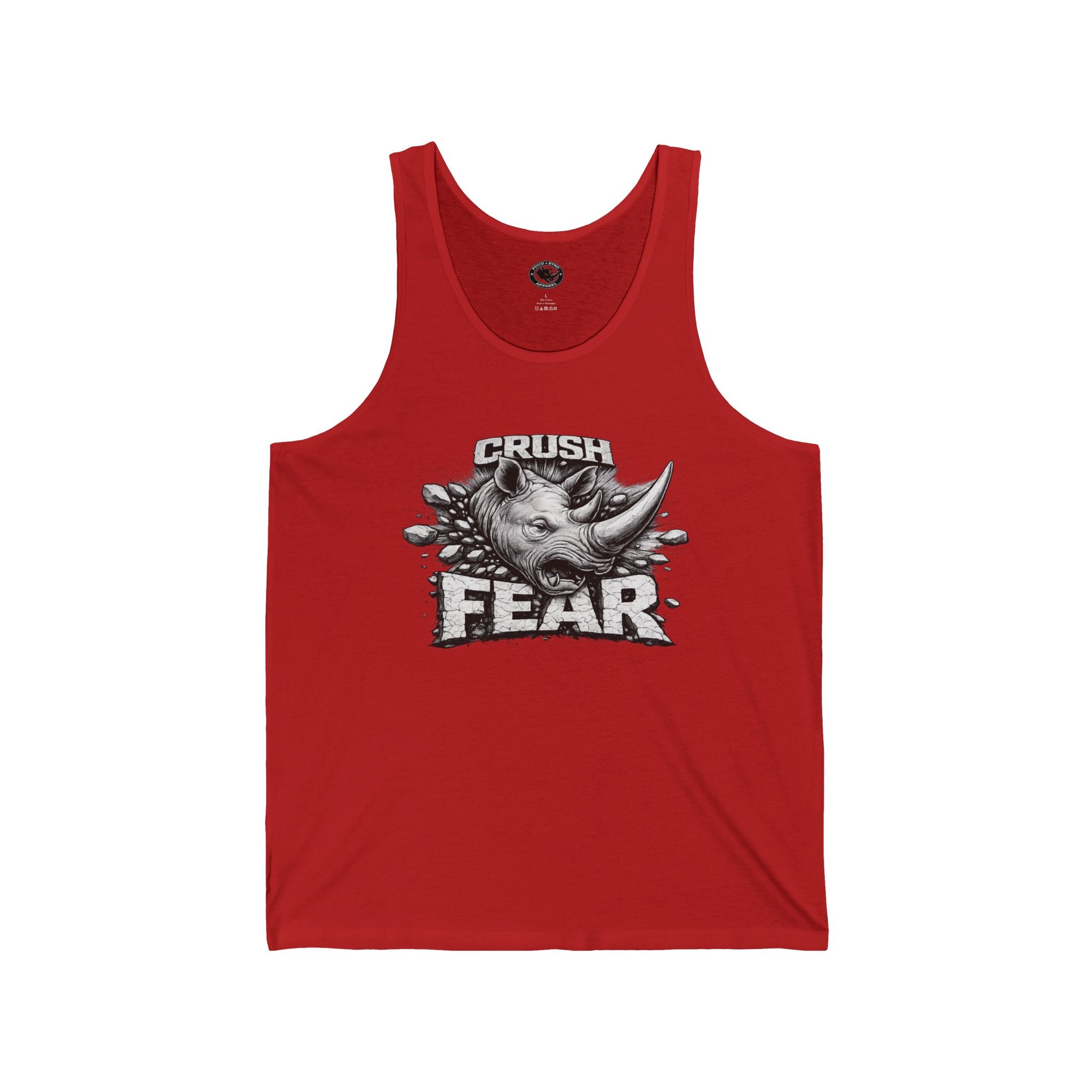 Crush Fear Psyco Ryno Tank Top