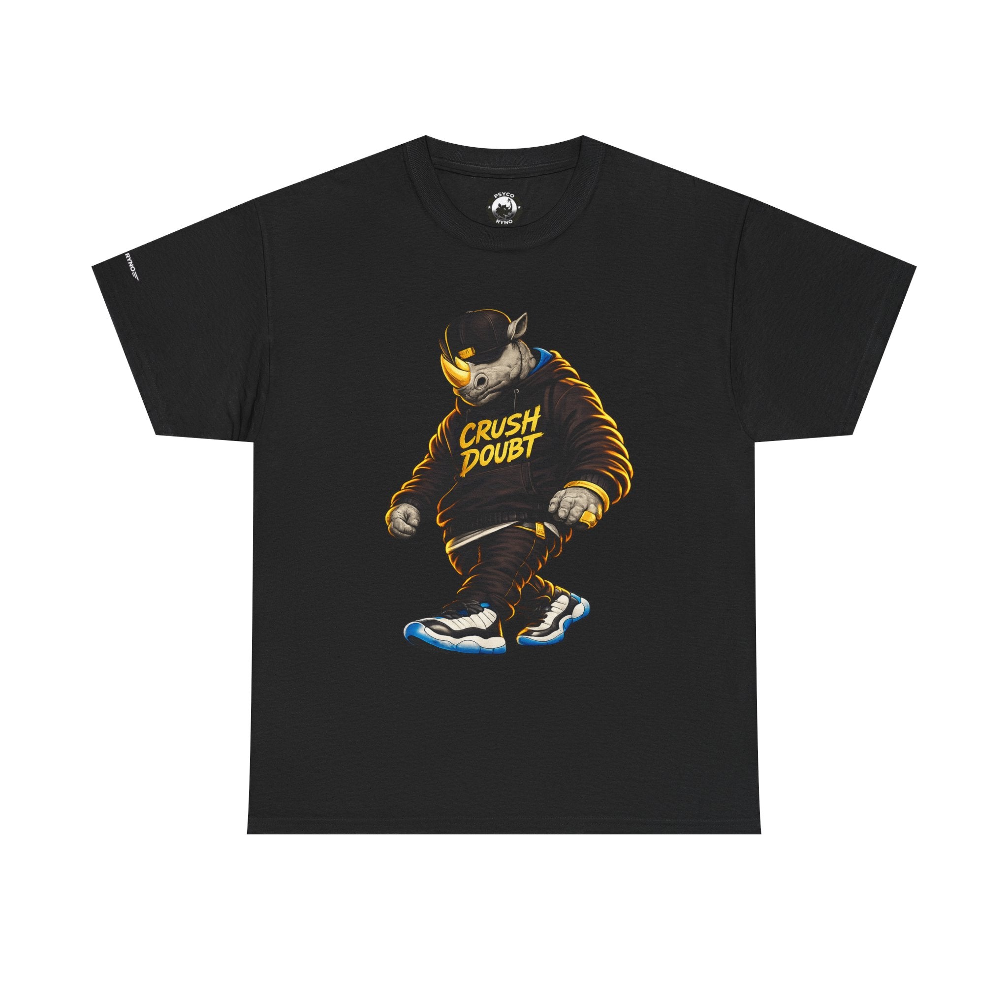 Crush Doubt Psyco Ryno Apparel, T-Shirt