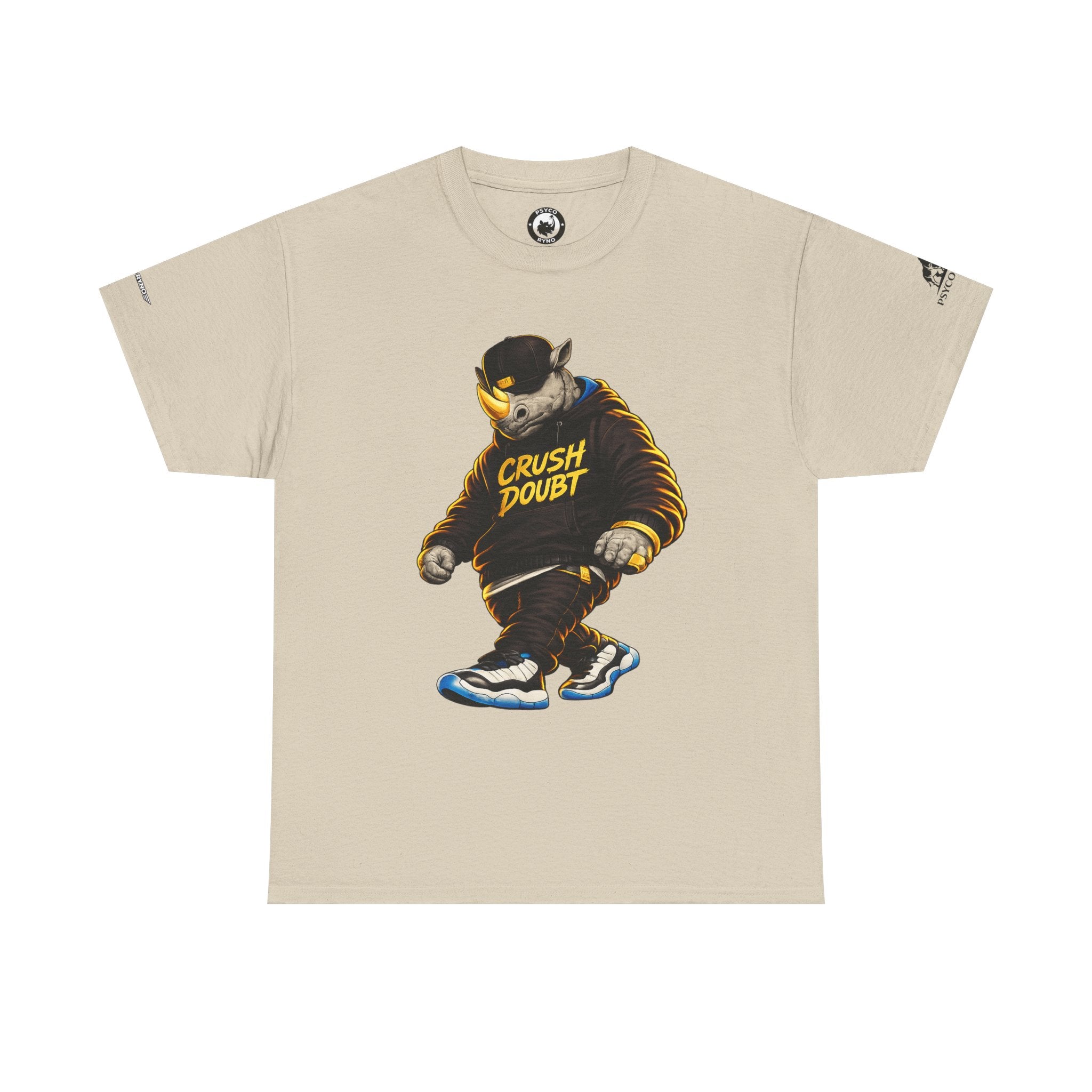 Crush Doubt Psyco Ryno Apparel, T-Shirt