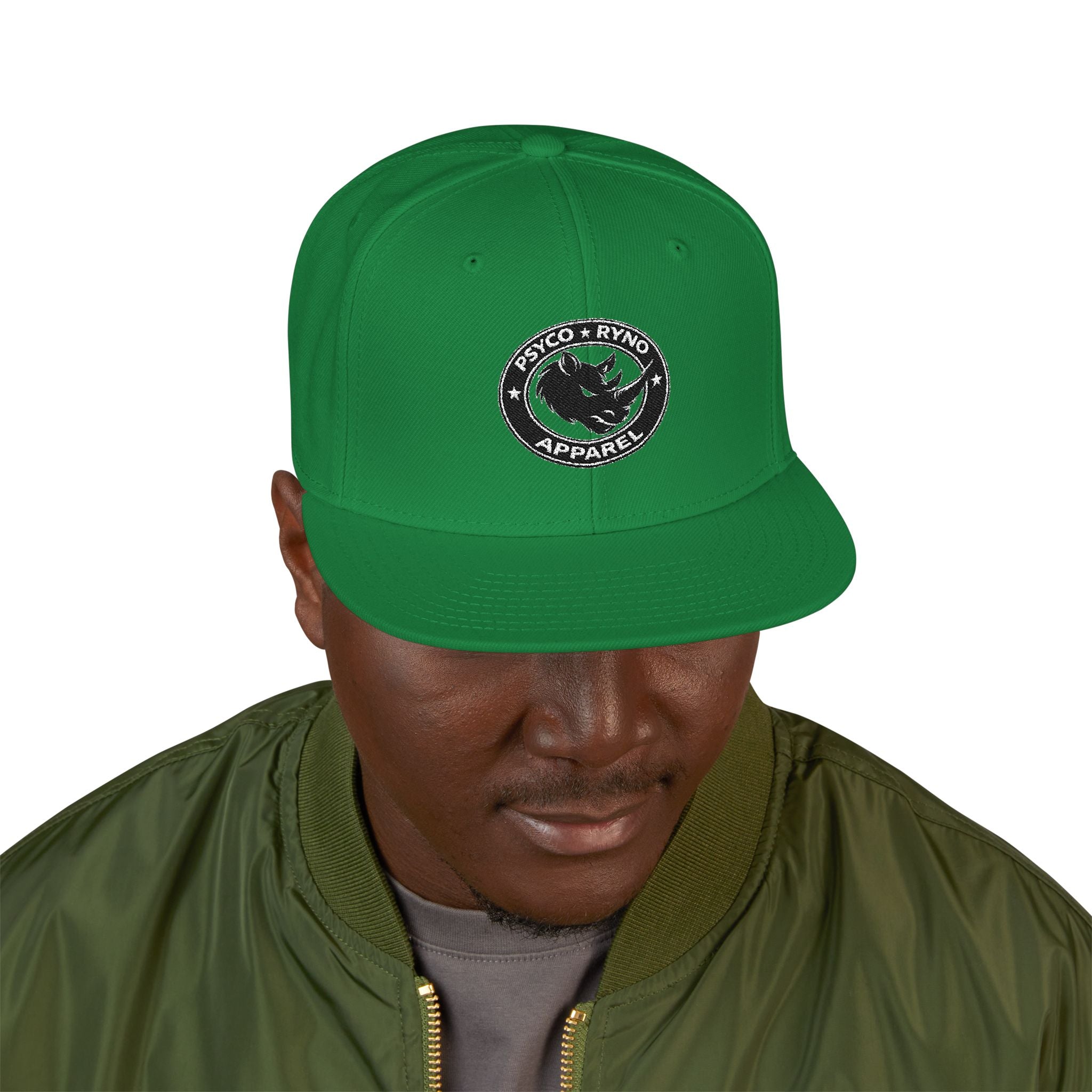 Psyco Ryno Patch Snapback Hat