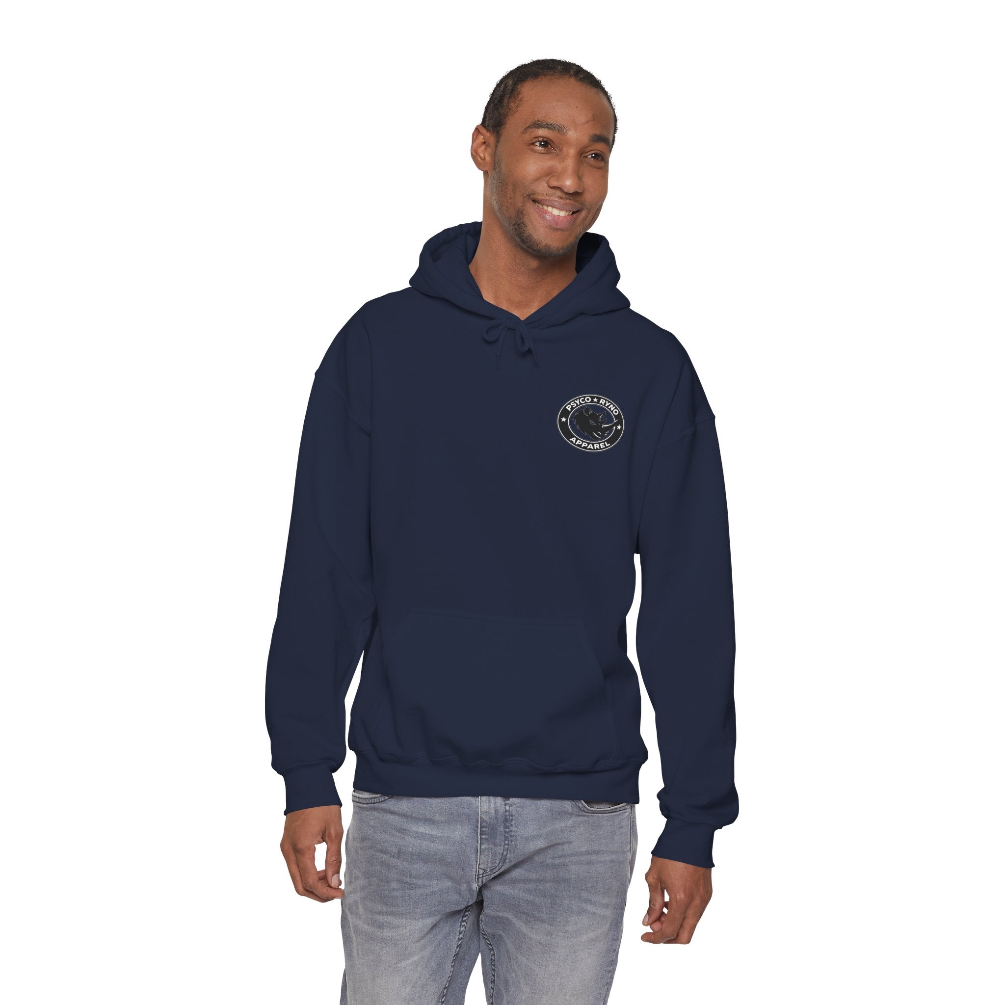 Psyco Ryno logo, Crush Weakness Hoodie