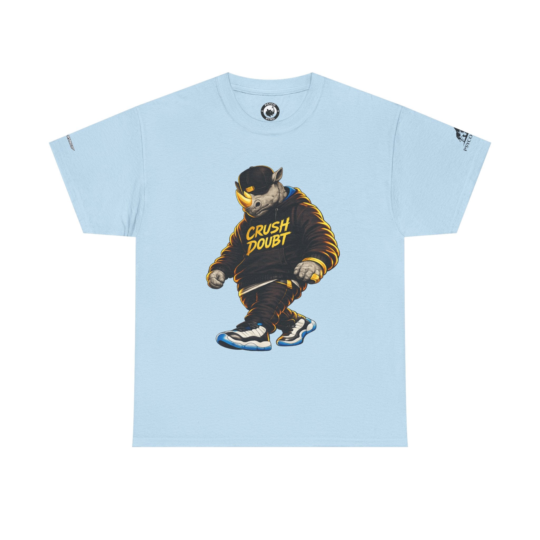 Crush Doubt Psyco Ryno Apparel, T-Shirt