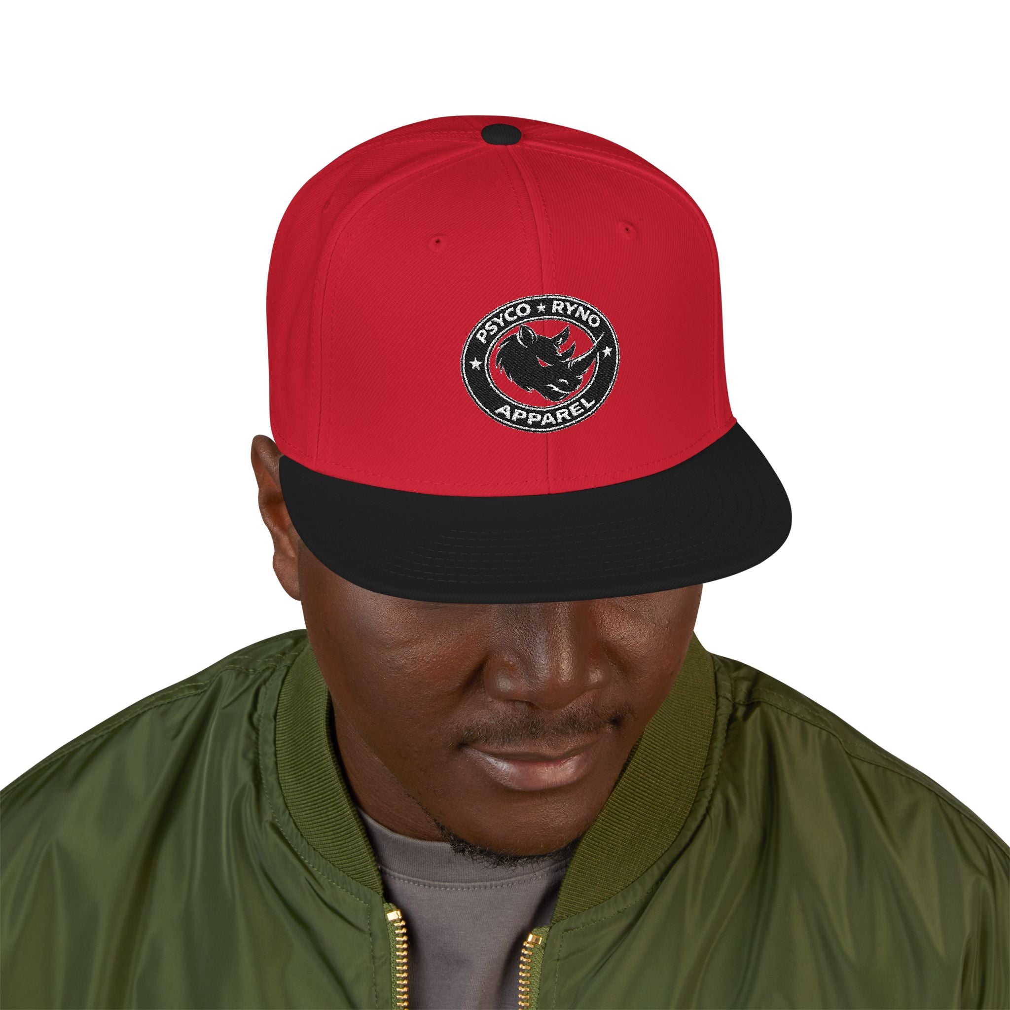 Psyco Ryno Patch Snapback Hat