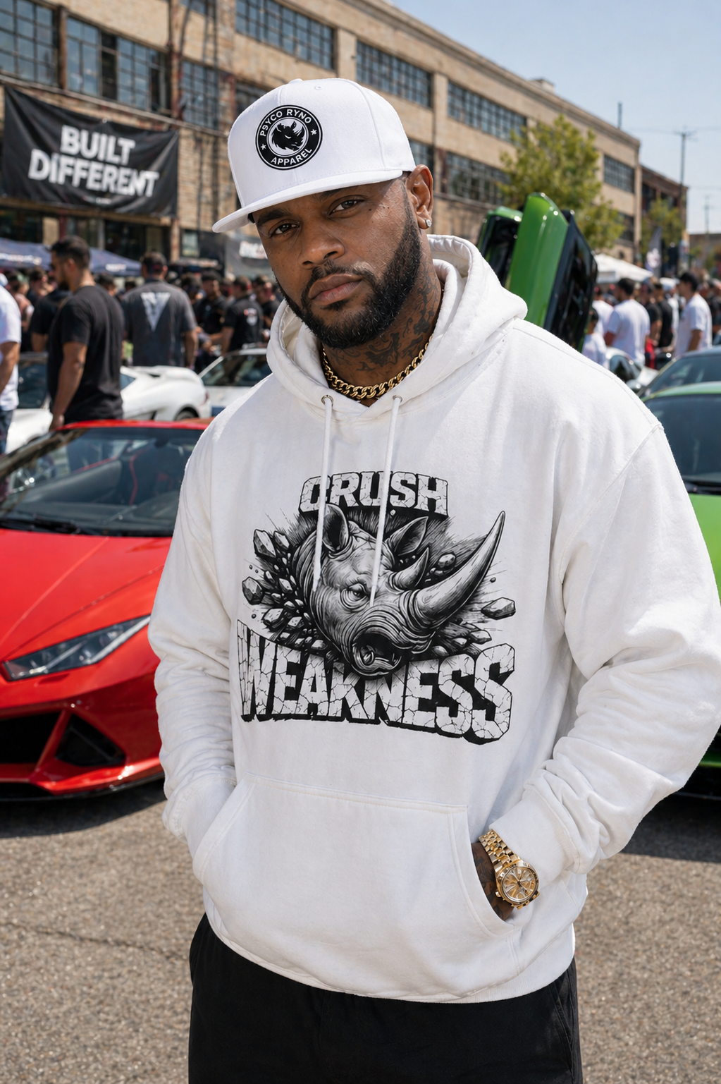 Crush Weakness Hooded Sweatshirt