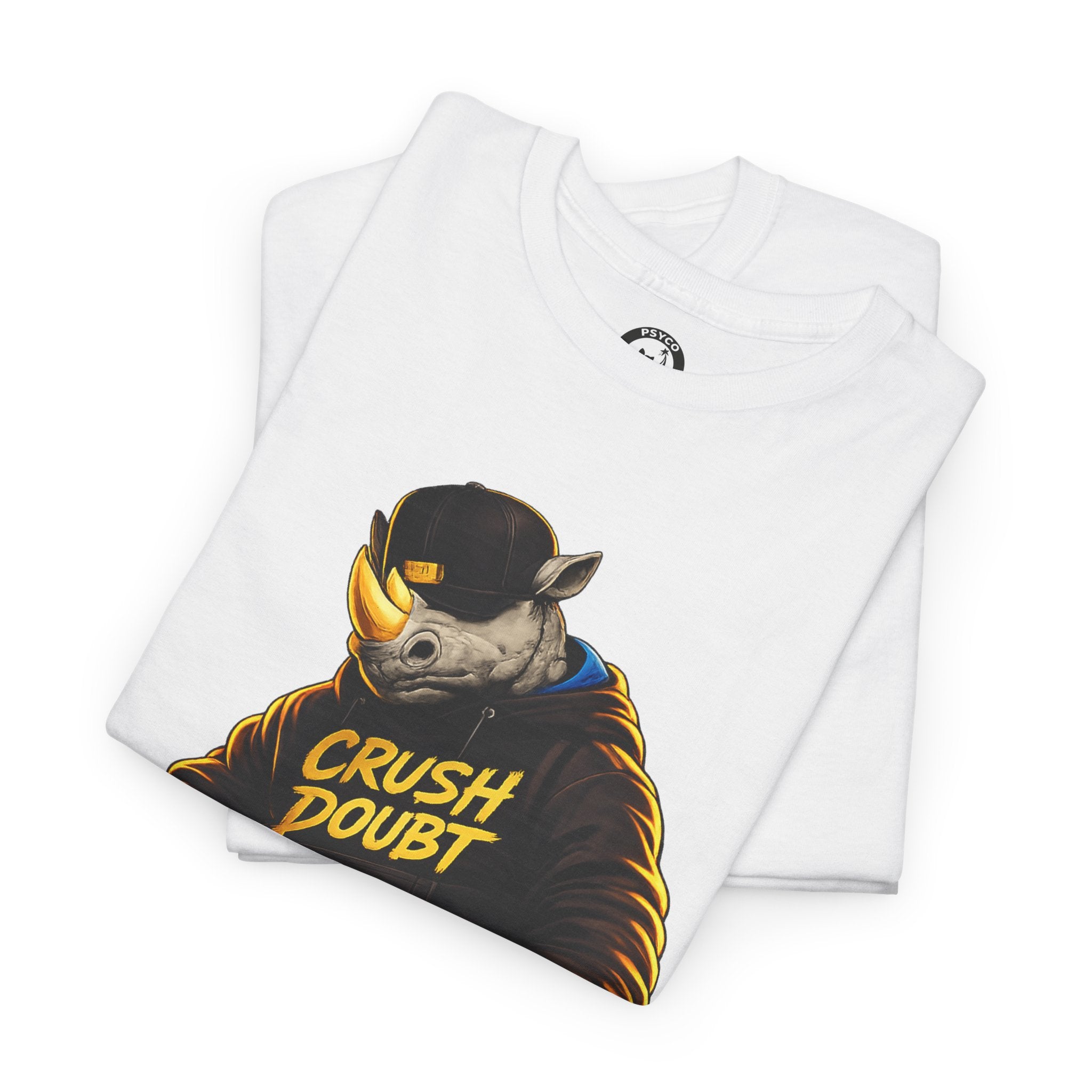 Crush Doubt Psyco Ryno Apparel, T-Shirt