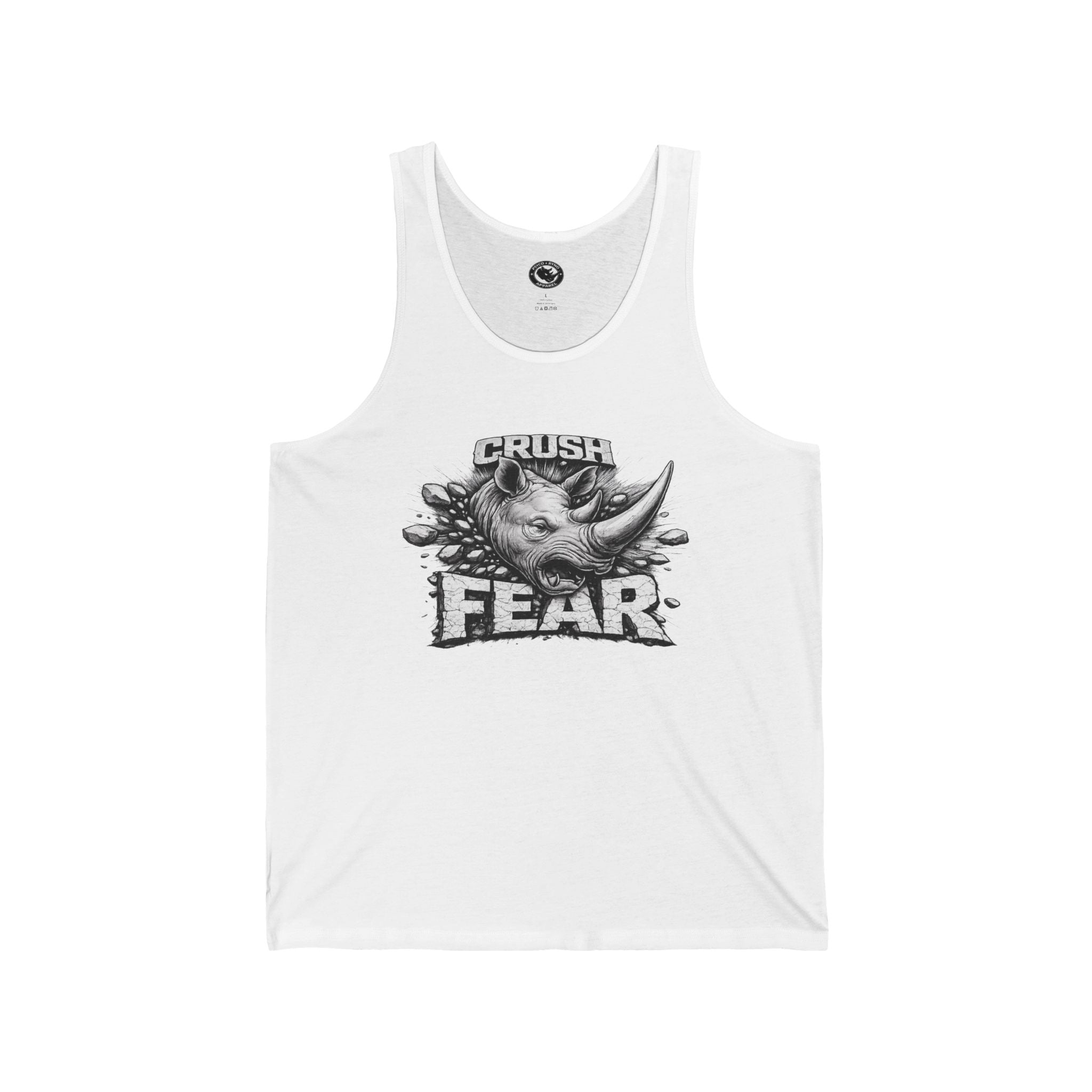 Crush Fear Psyco Ryno Tank Top