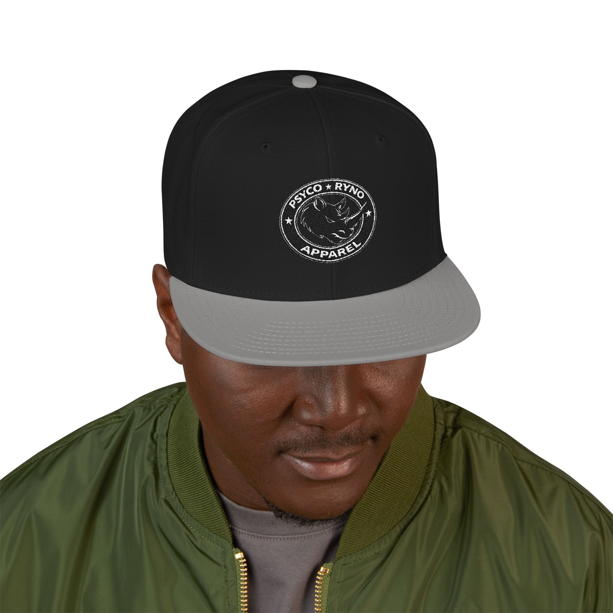 Psyco Ryno Patch Snapback Hat