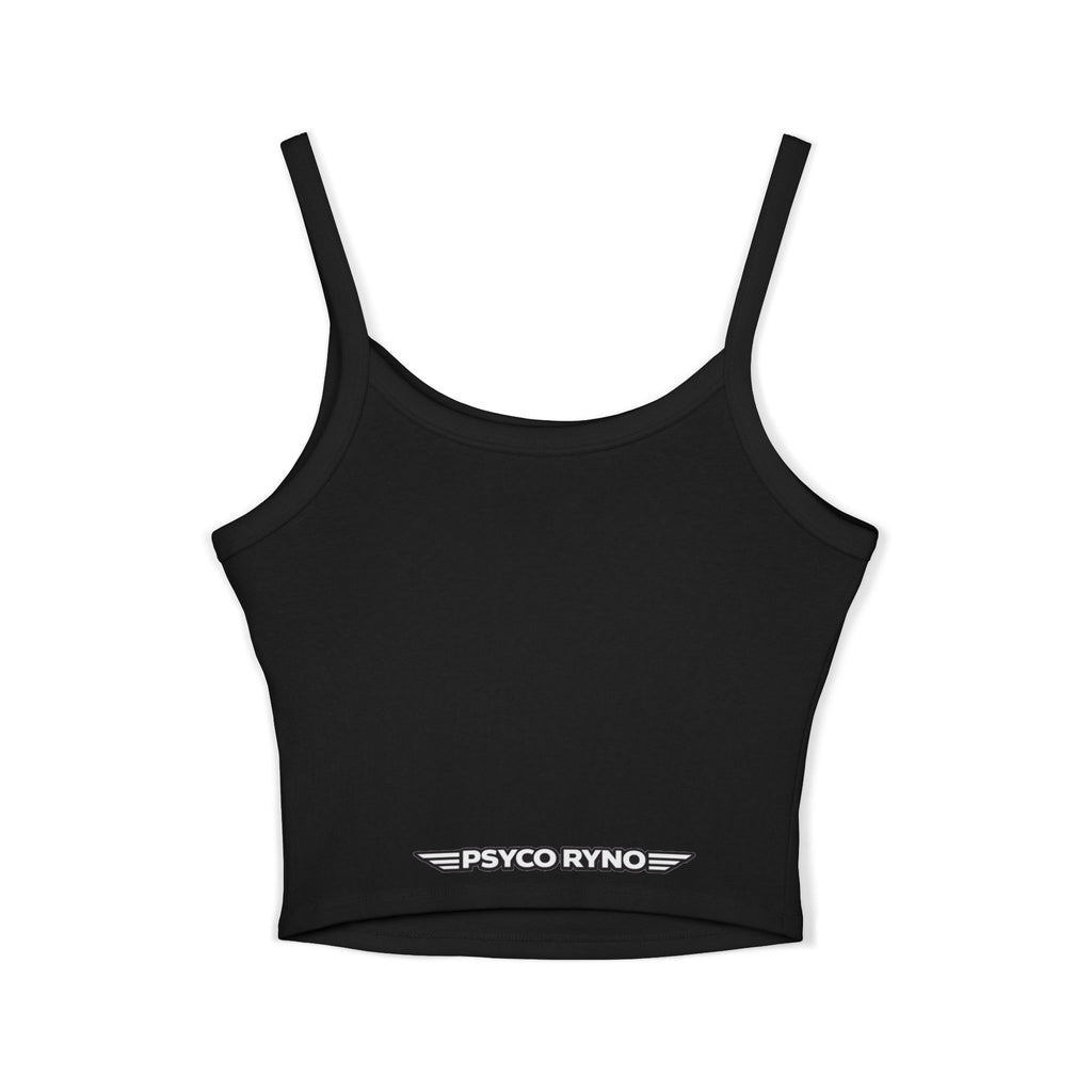Crush Fear Tank — Women’s Spaghetti Strap Crop Top