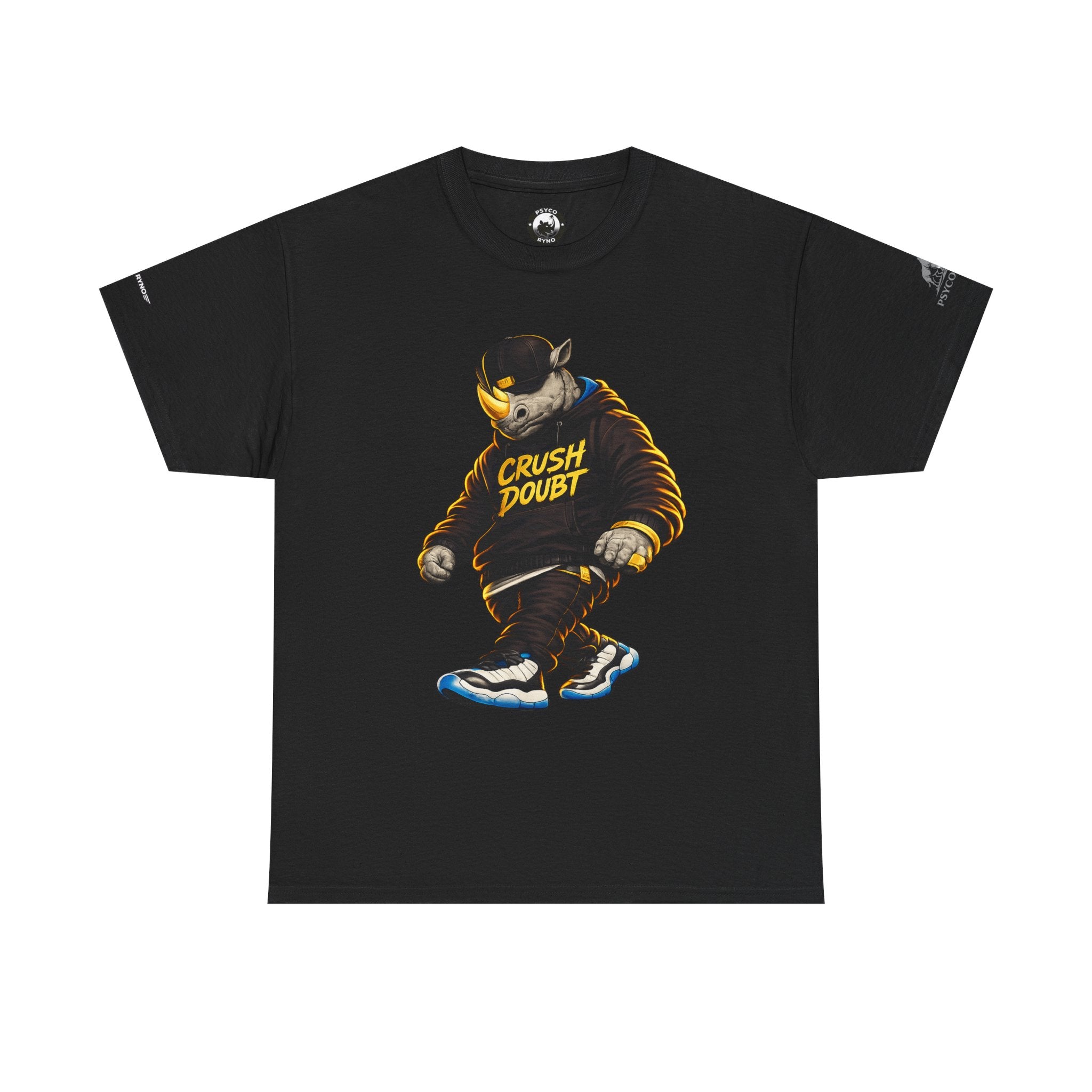 Crush Doubt Psyco Ryno Apparel, T-Shirt