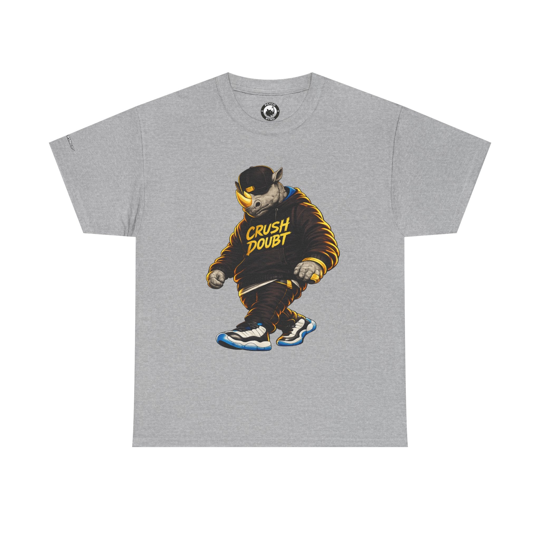 Crush Doubt Psyco Ryno Apparel, T-Shirt