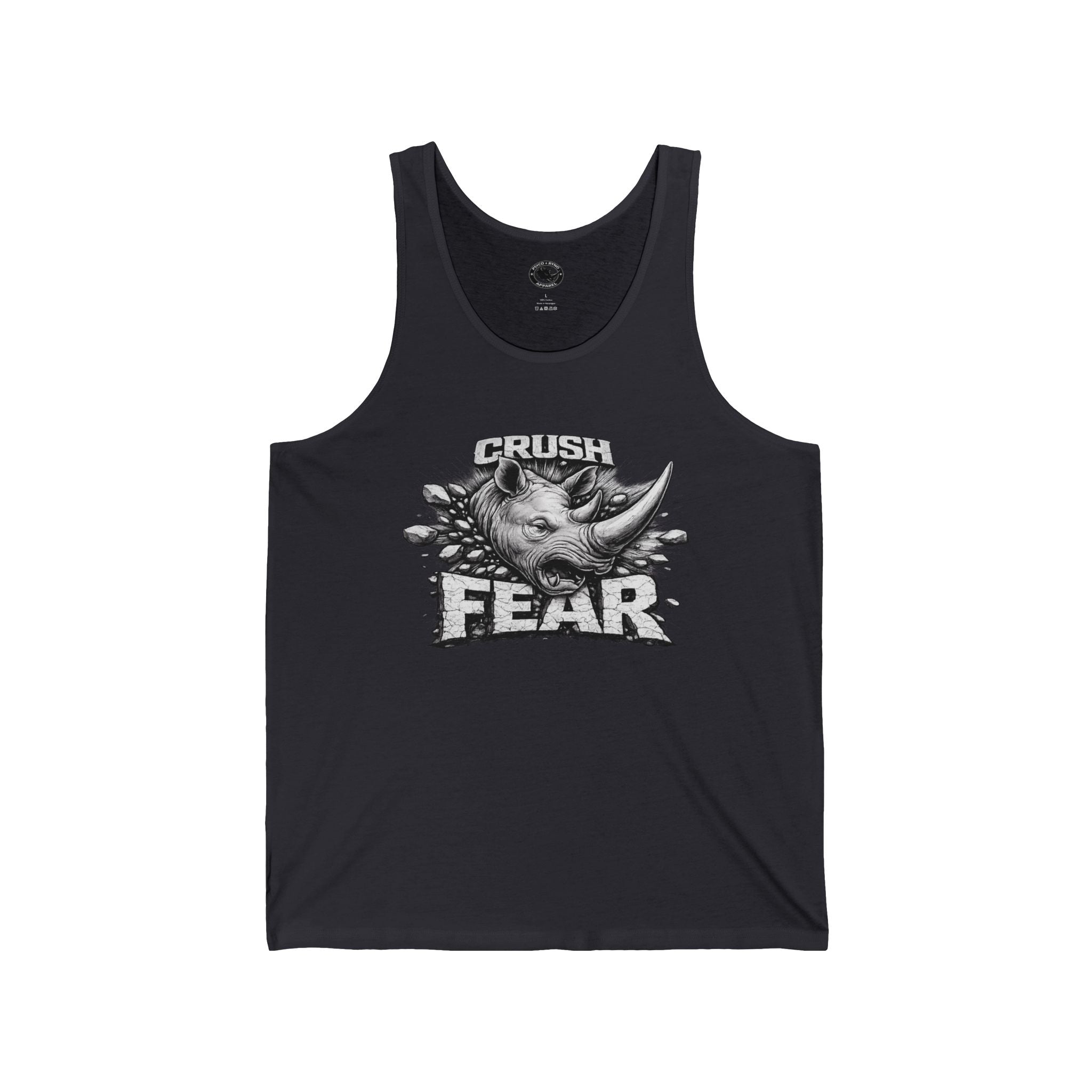 Crush Fear Psyco Ryno Tank Top