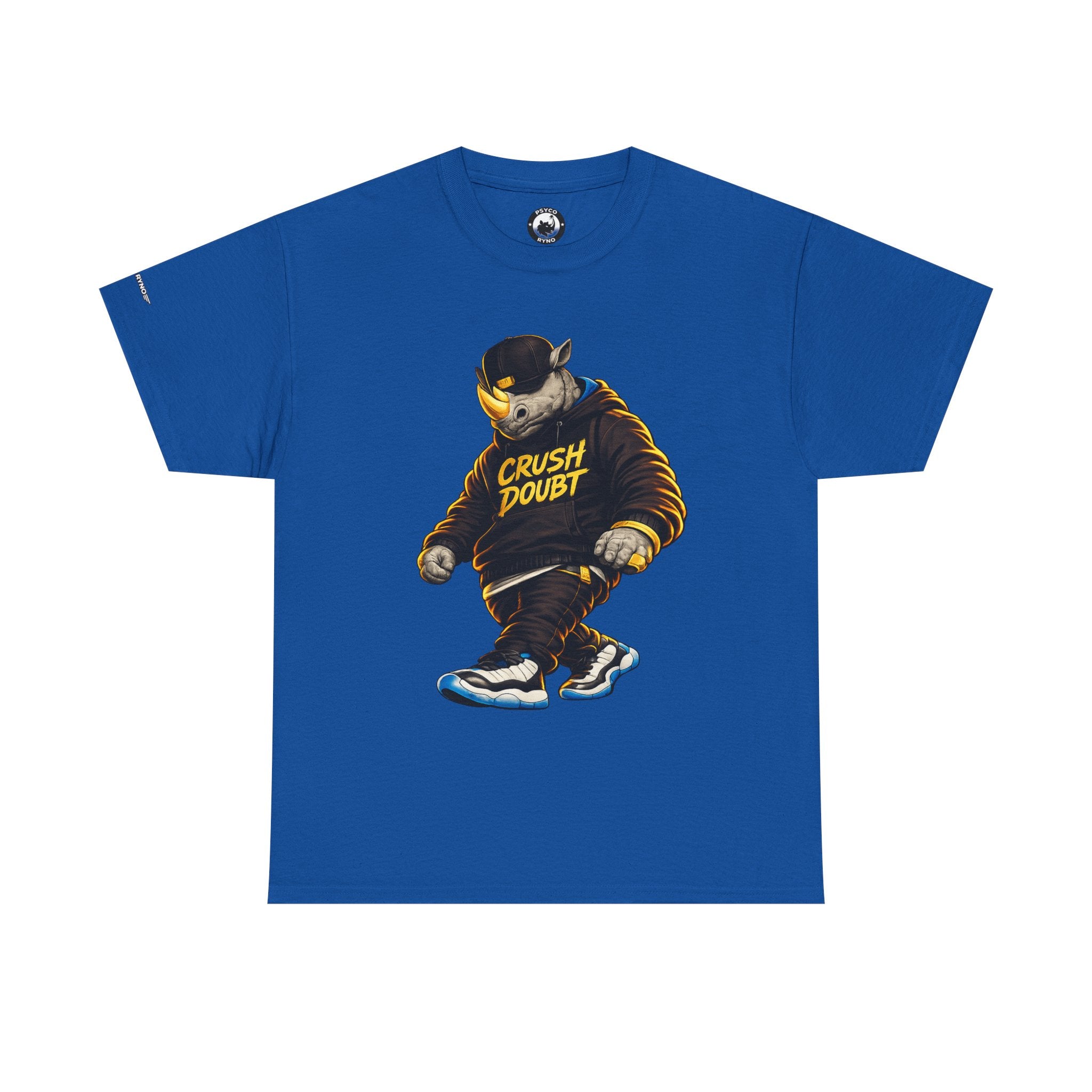 Crush Doubt Psyco Ryno Apparel, T-Shirt
