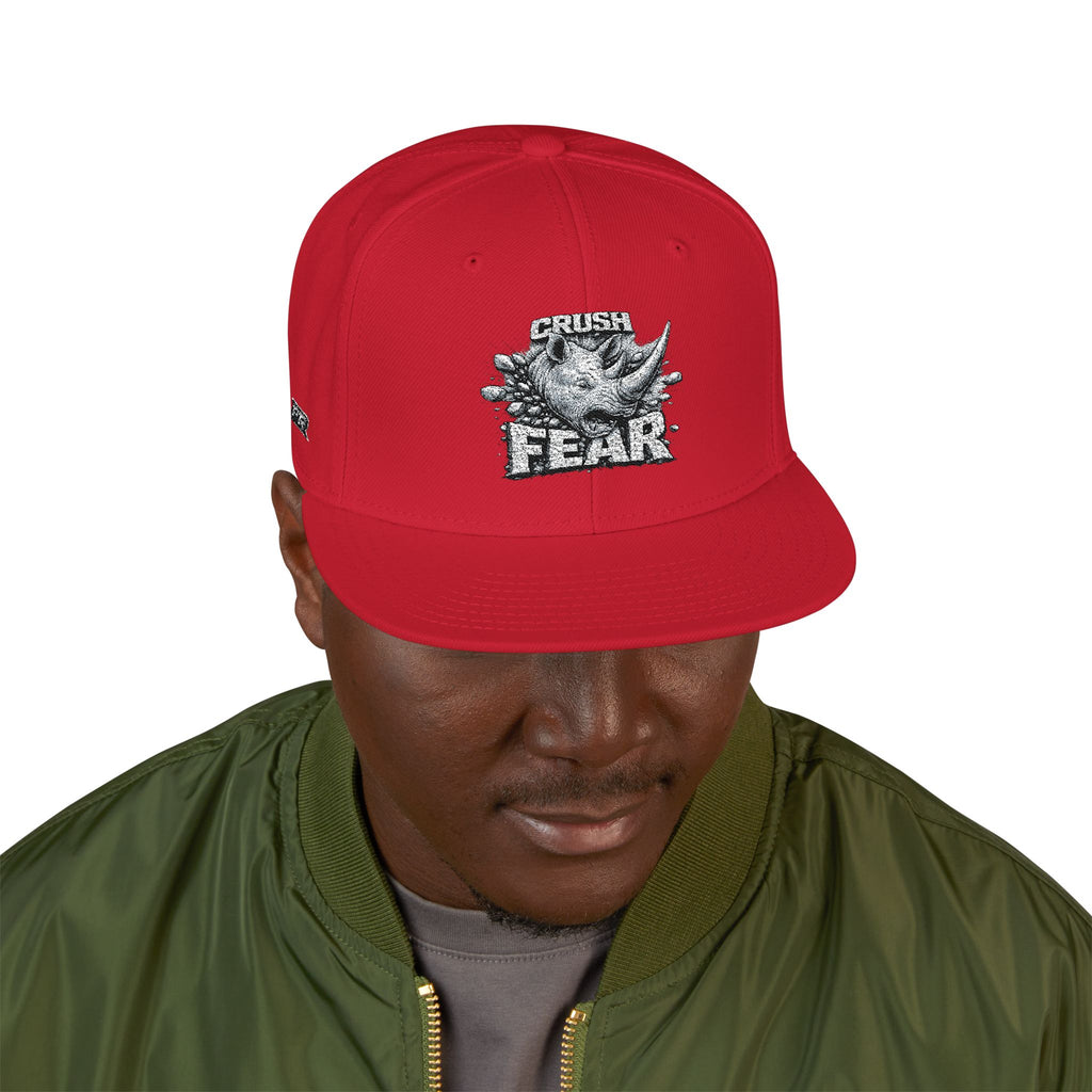 Crush Fear Snapback Hat