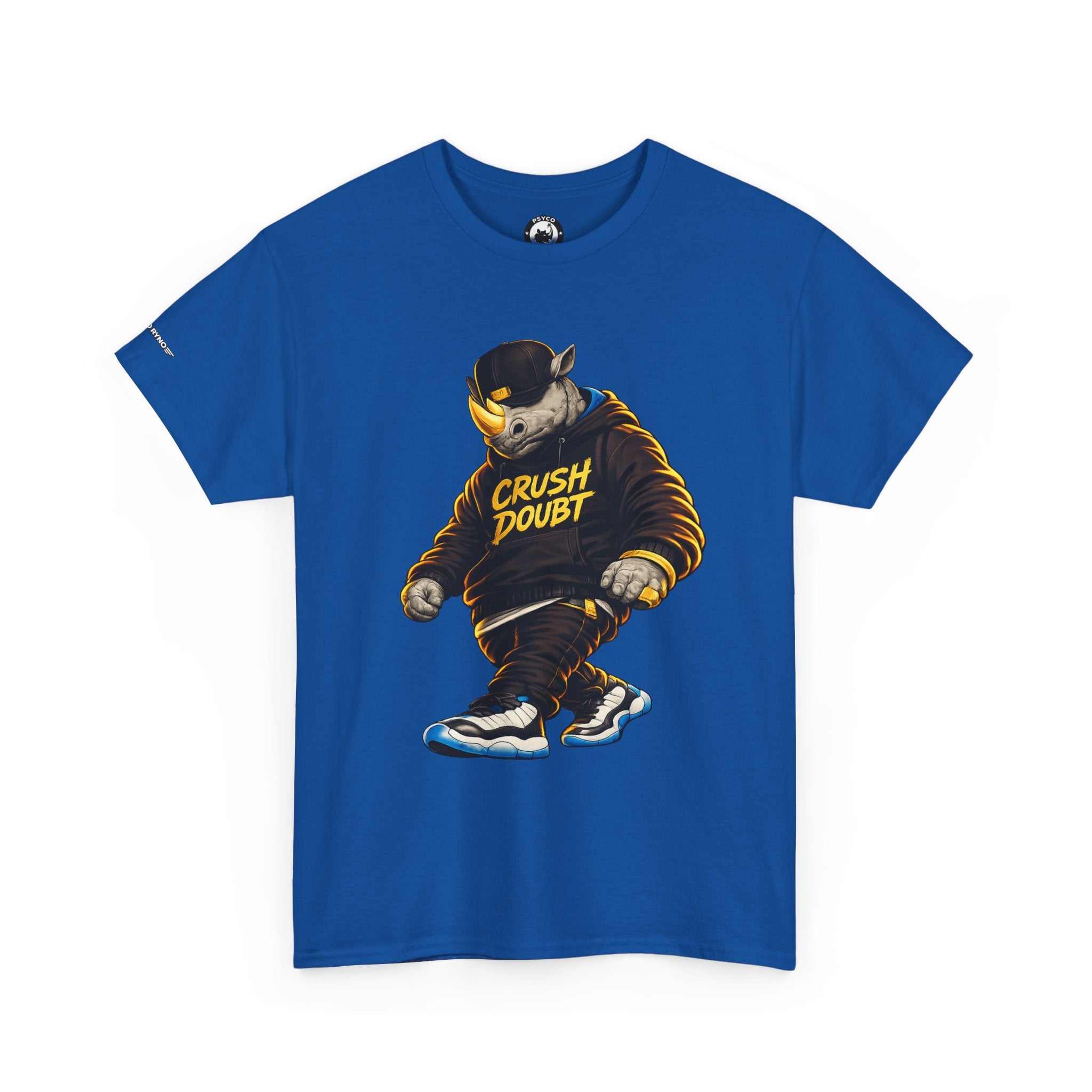 Crush Doubt Psyco Ryno Apparel, T-Shirt