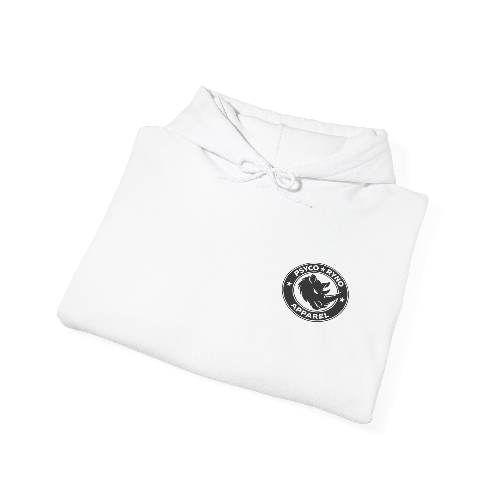 Psyco Ryno logo, Crush Weakness Hoodie