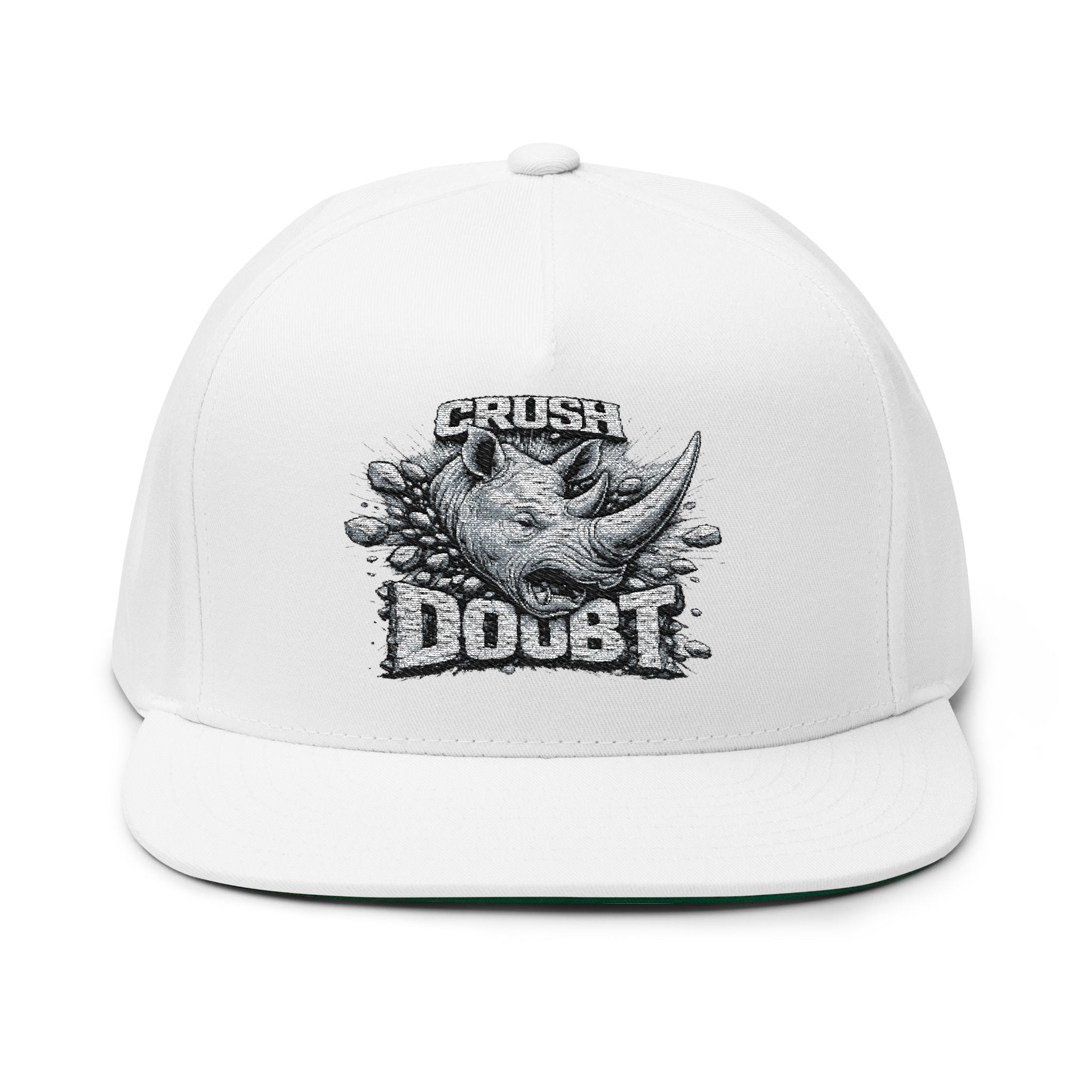 Flat Bill Cap (Embroidery)