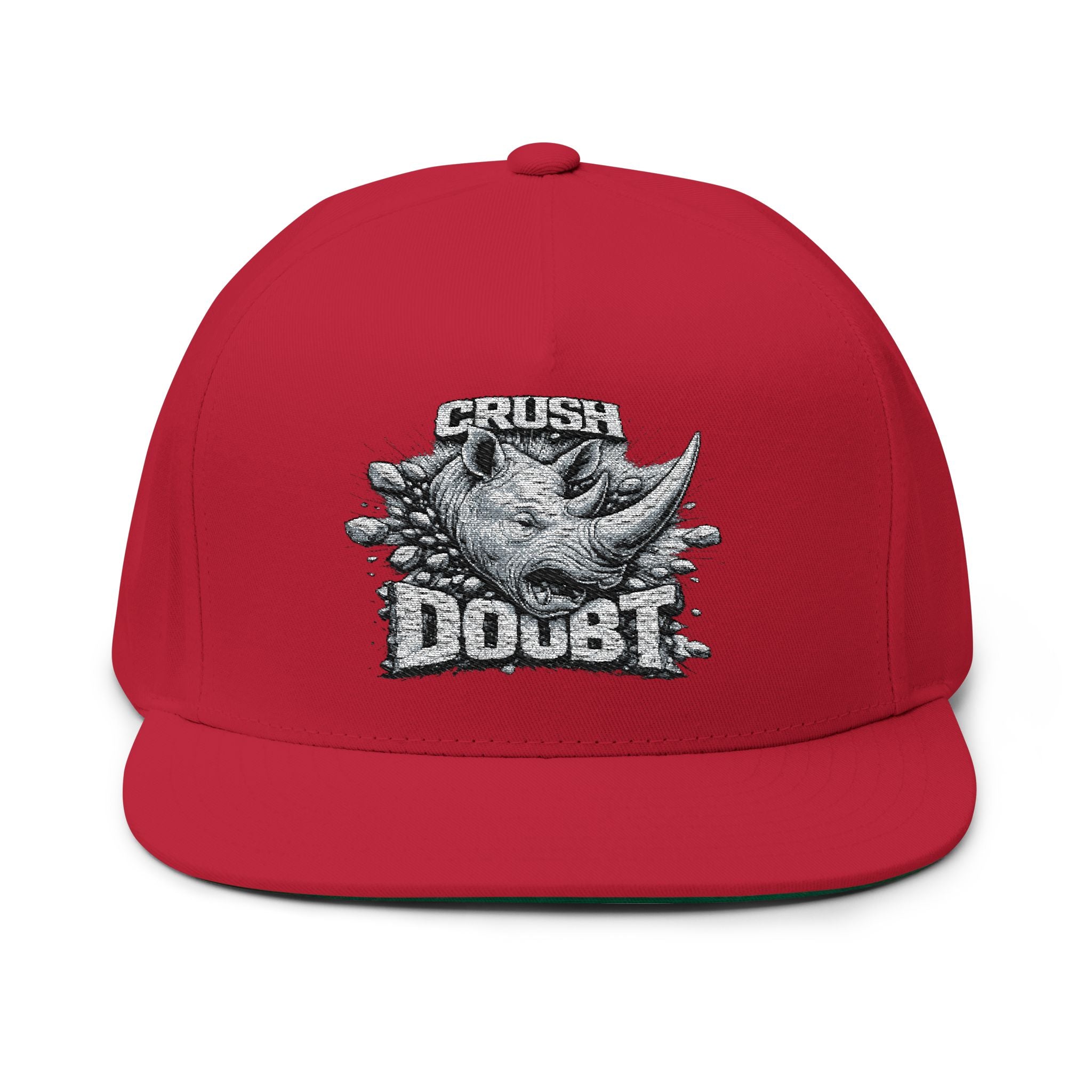 Flat Bill Cap (Embroidery)