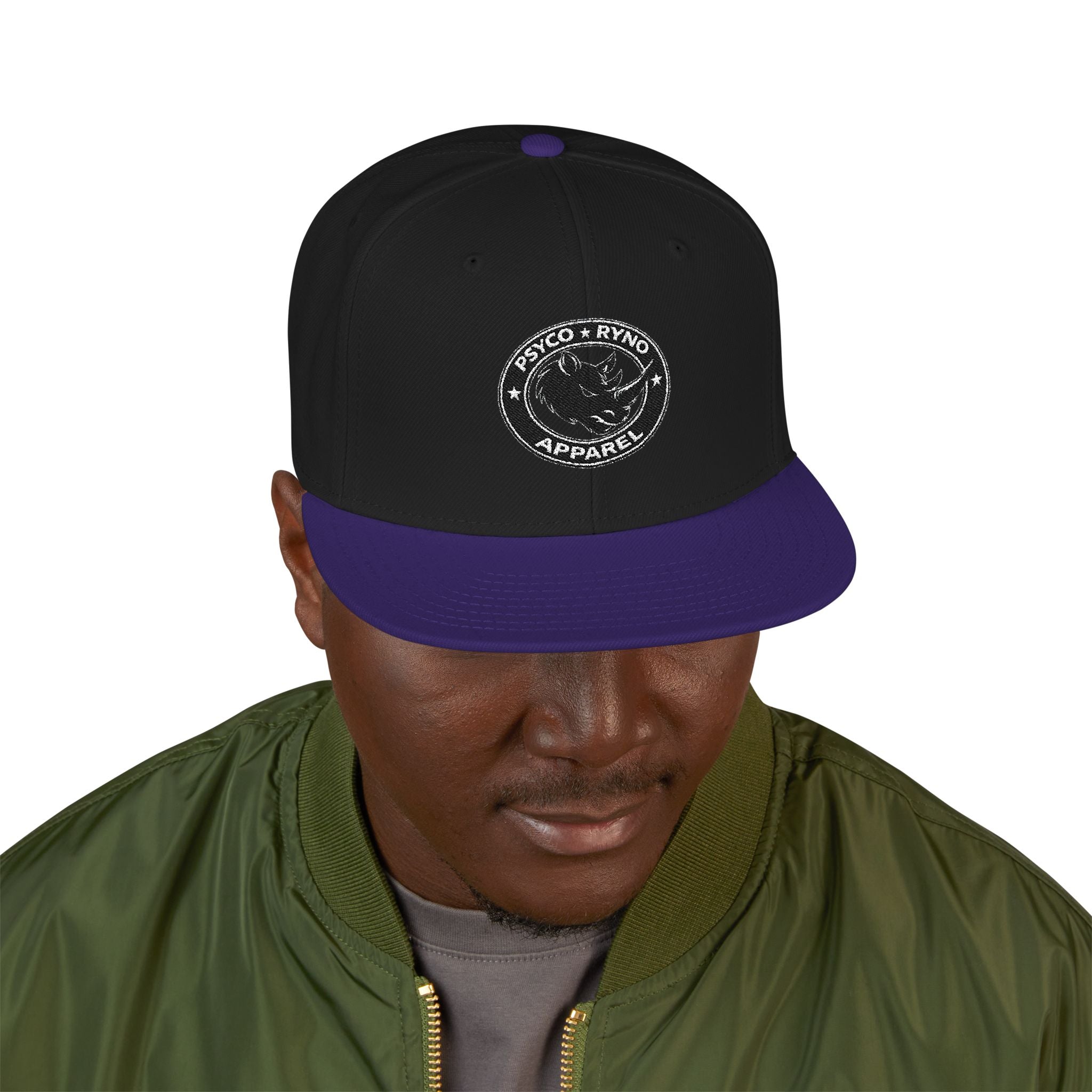 Psyco Ryno Patch Snapback Hat