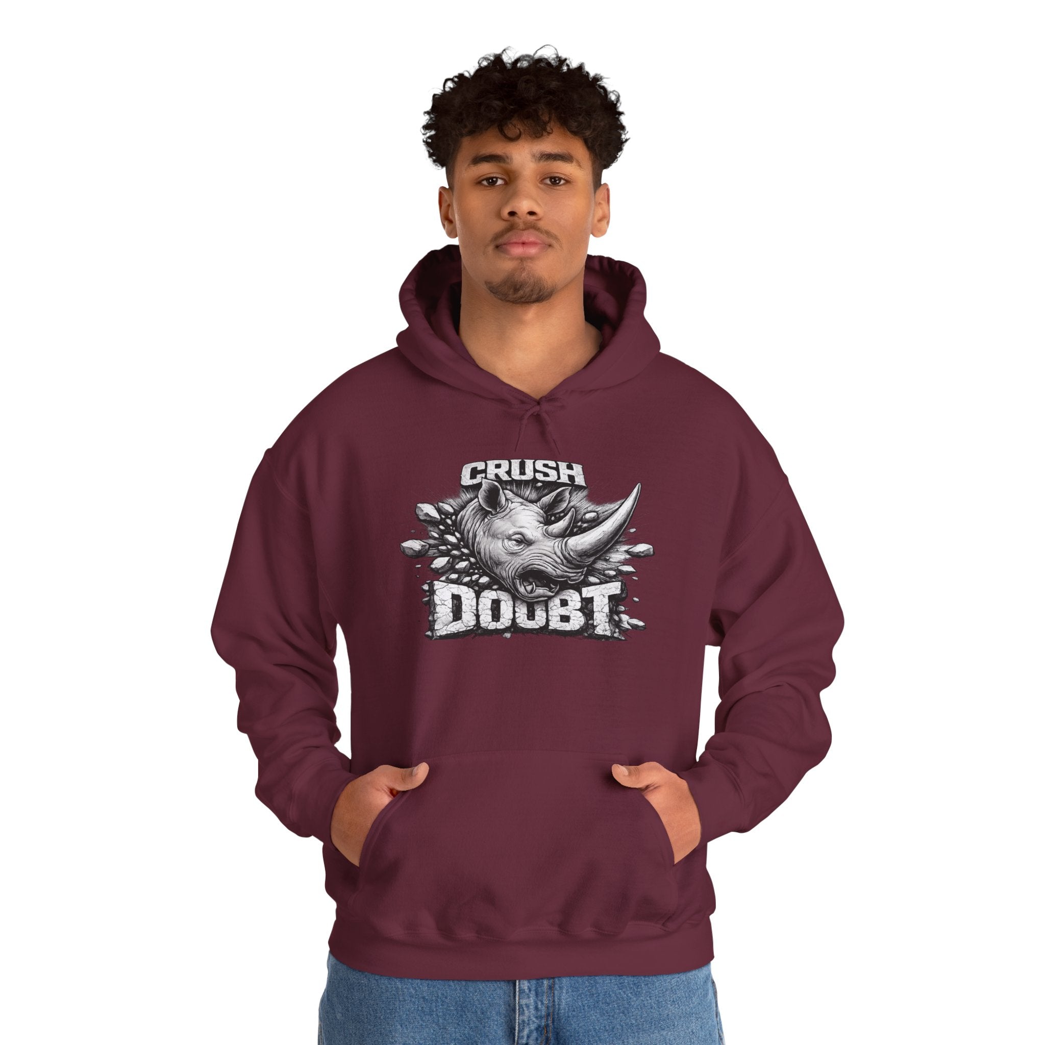 Crush Doubt Hooded Sweatshirt