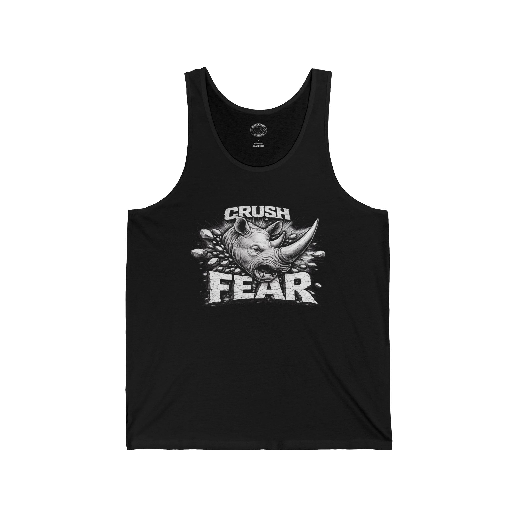 Crush Fear Psyco Ryno Tank Top