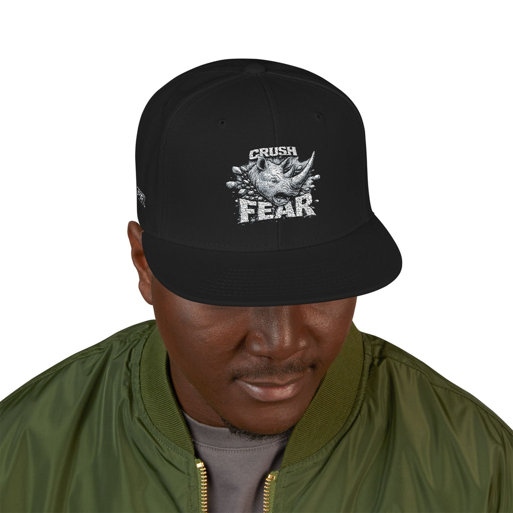 Crush Fear Snapback Hat