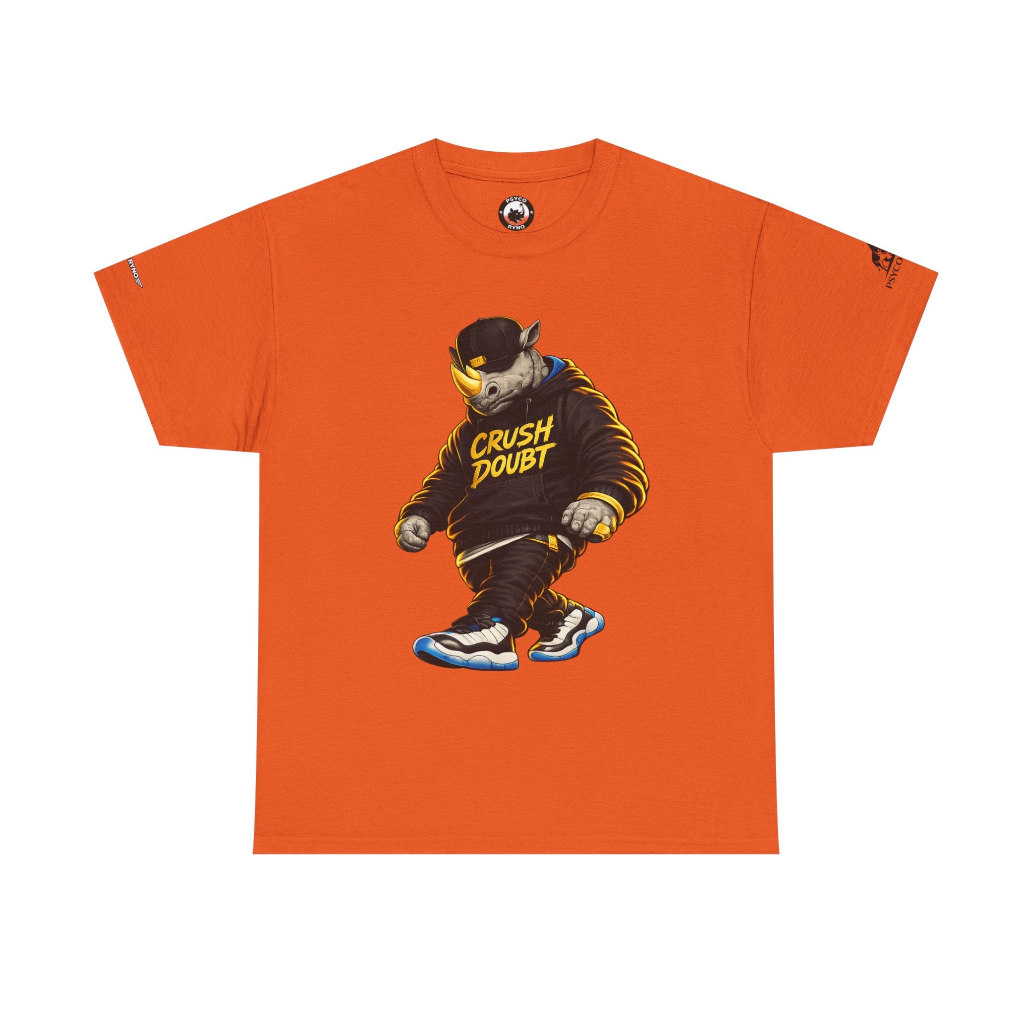 Crush Doubt Psyco Ryno Apparel, T-Shirt