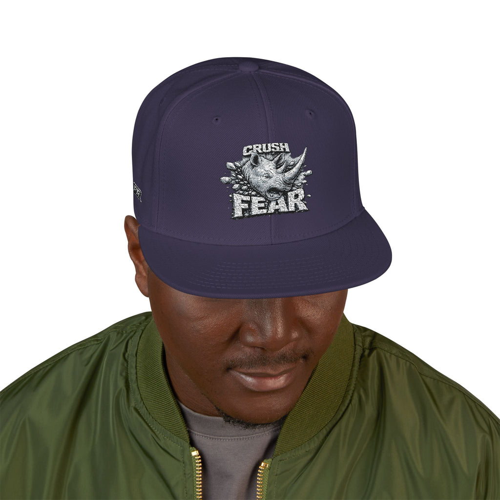 Crush Fear Snapback Hat