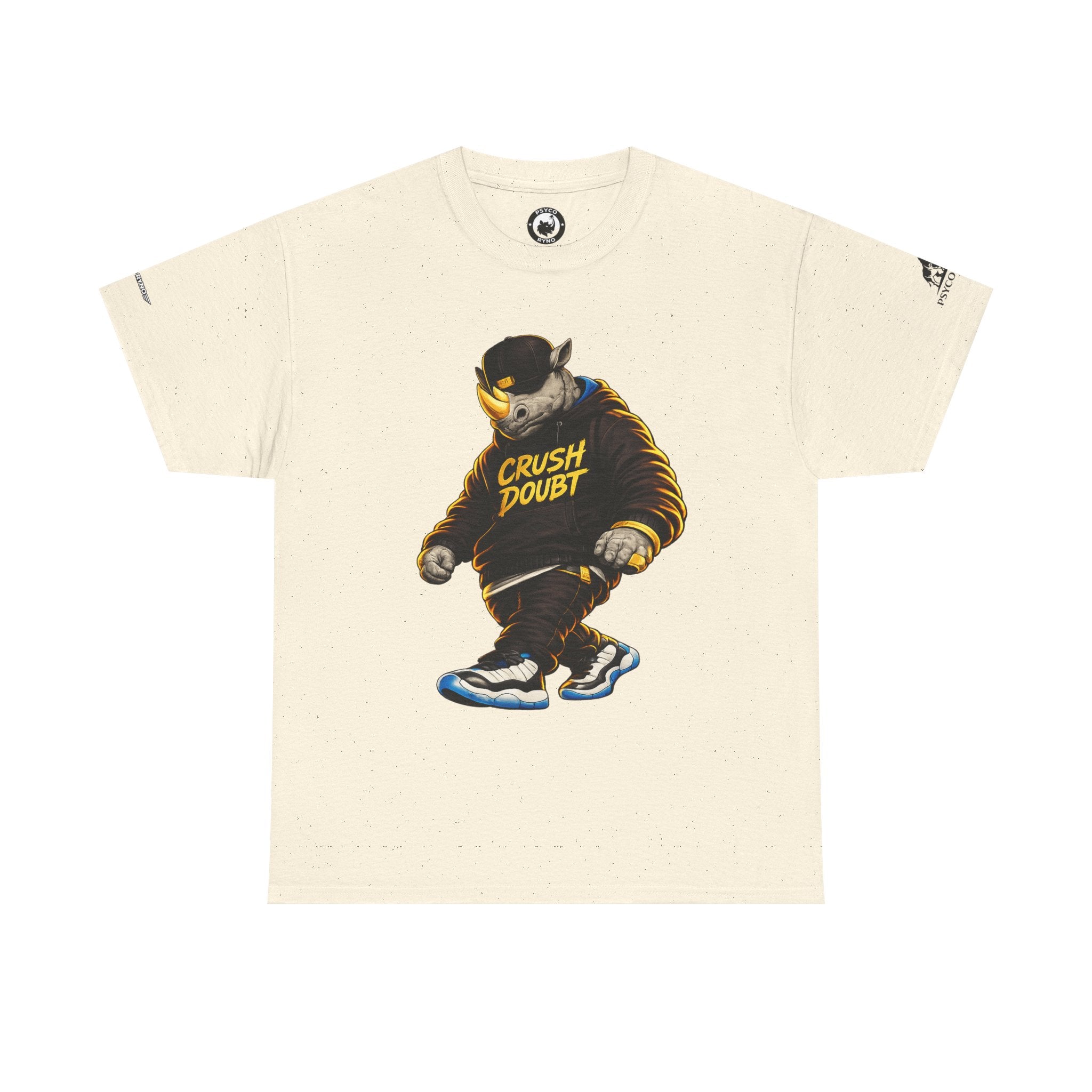 Crush Doubt Psyco Ryno Apparel, T-Shirt