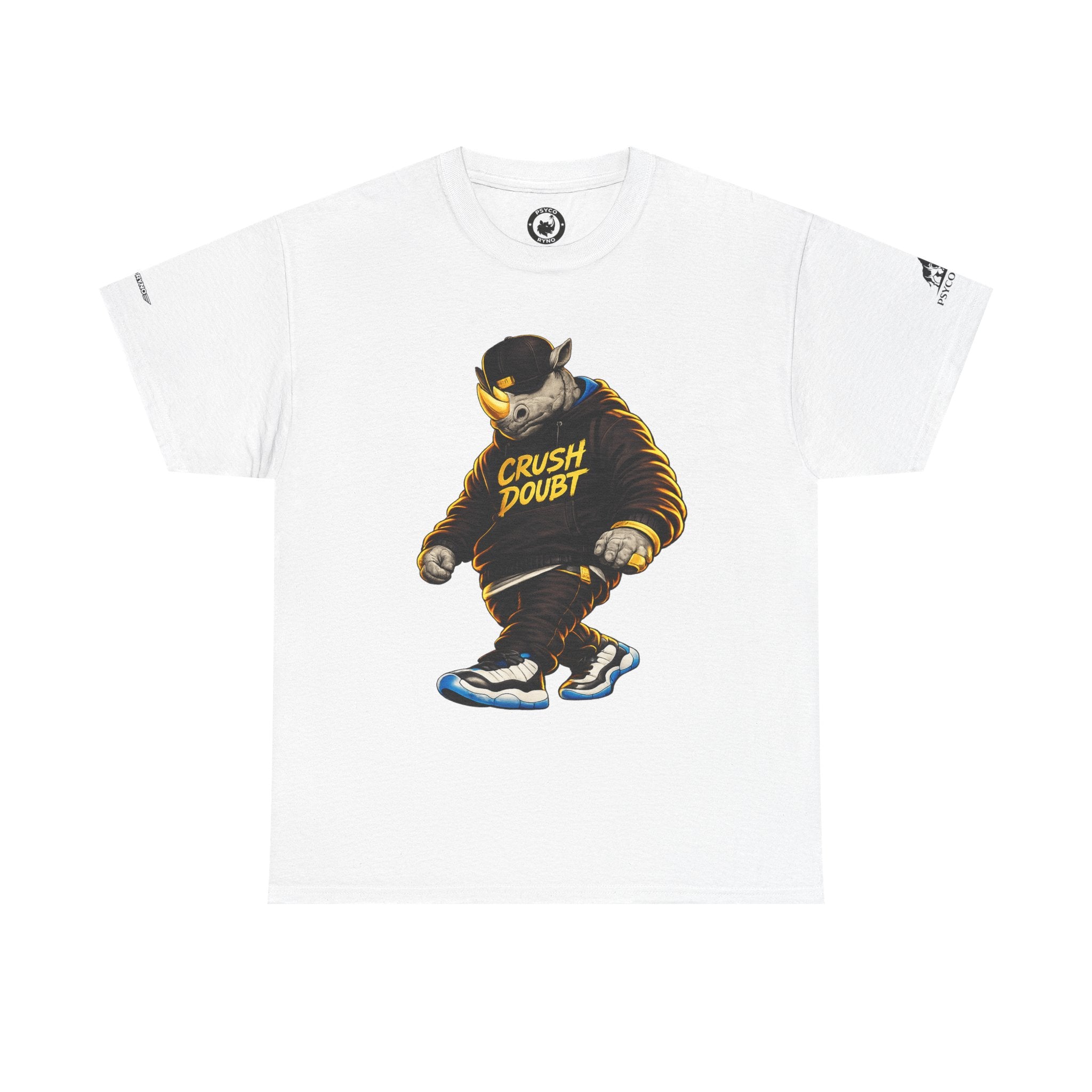 Crush Doubt Psyco Ryno Apparel, T-Shirt