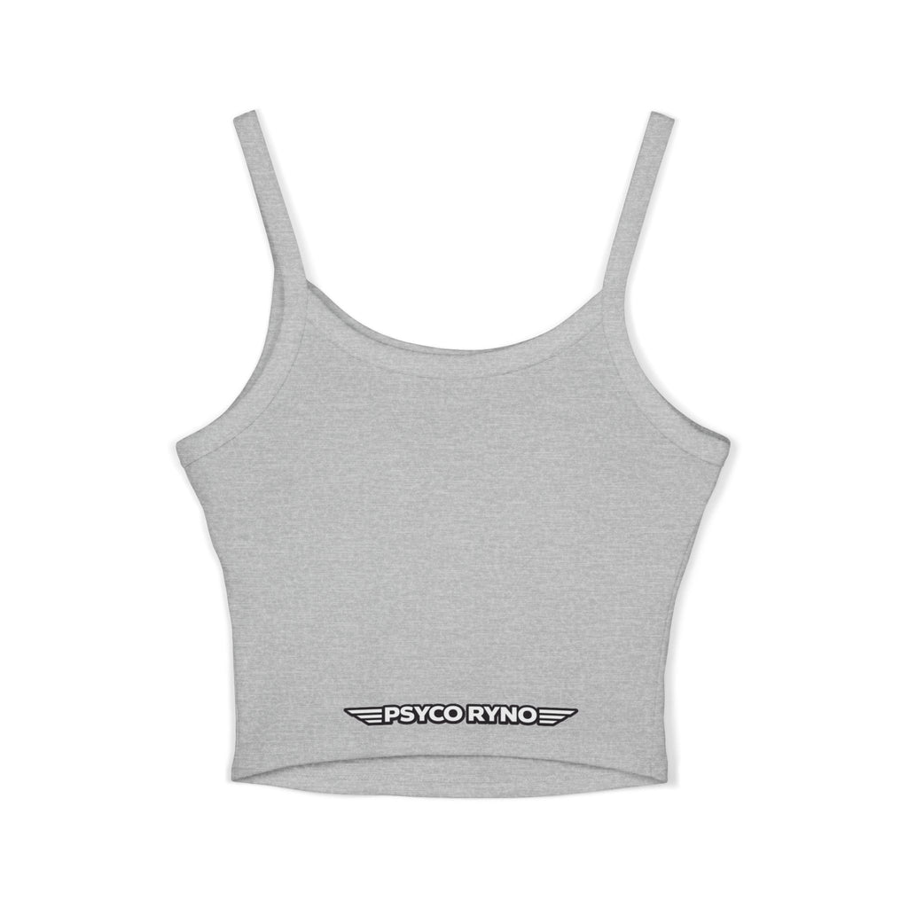 Crush Fear Tank — Women’s Spaghetti Strap Crop Top
