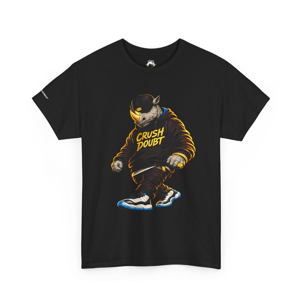 Crush Doubt Psyco Ryno Apparel, T-Shirt