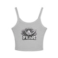 Crush Fear Tank — Women’s Spaghetti Strap Crop Top