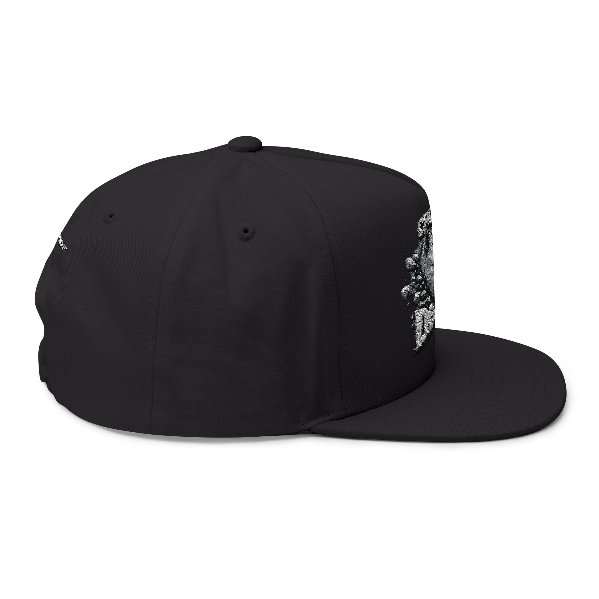 Flat Bill Cap (Embroidery)
