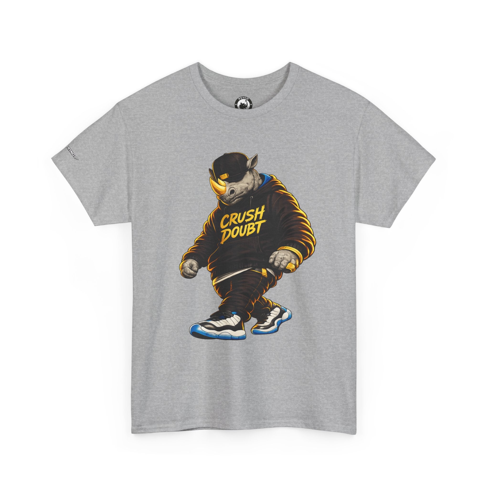 Crush Doubt Psyco Ryno Apparel, T-Shirt